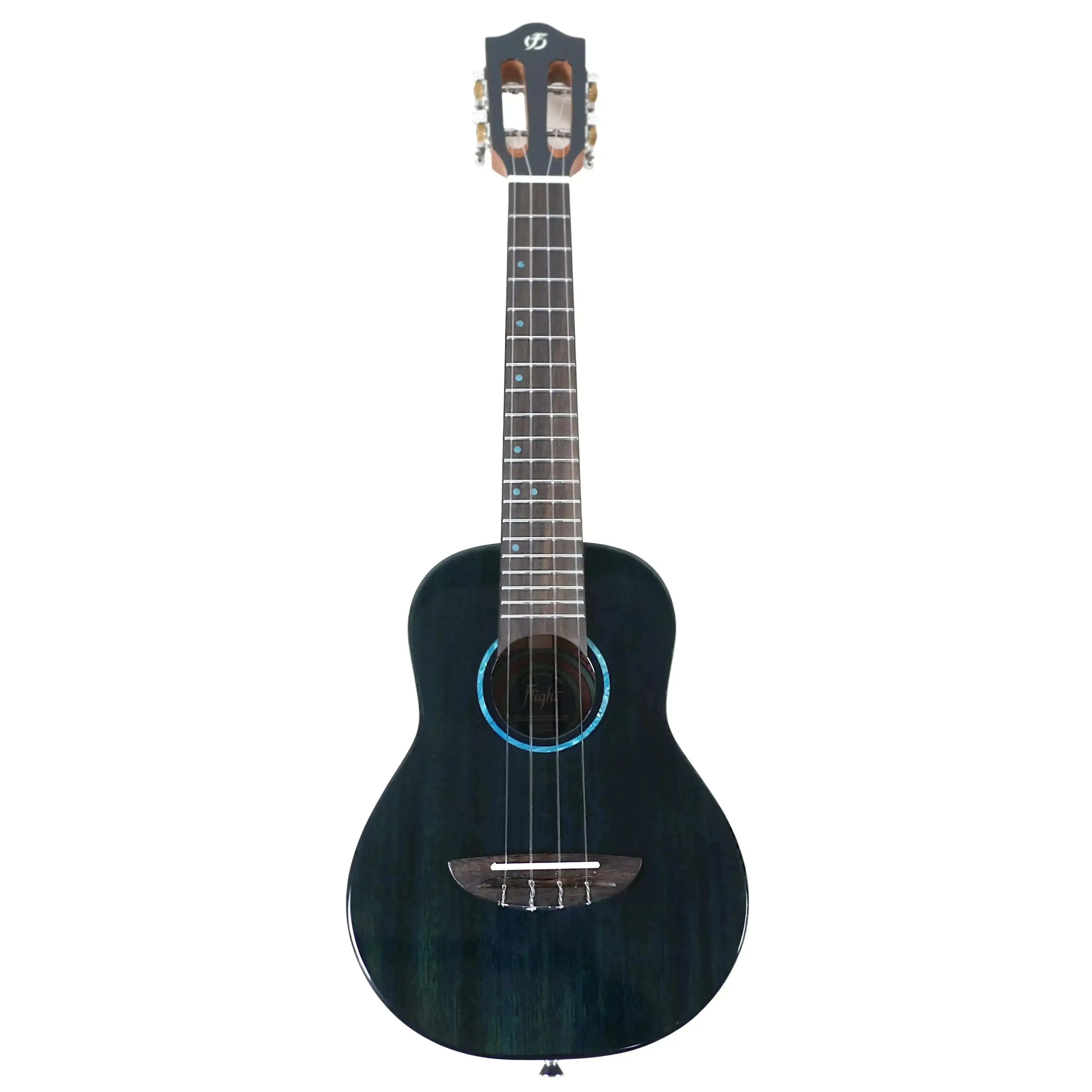 Flight IRIS TINTA TDB Transparent Blue Concert Ukulele - Image 4