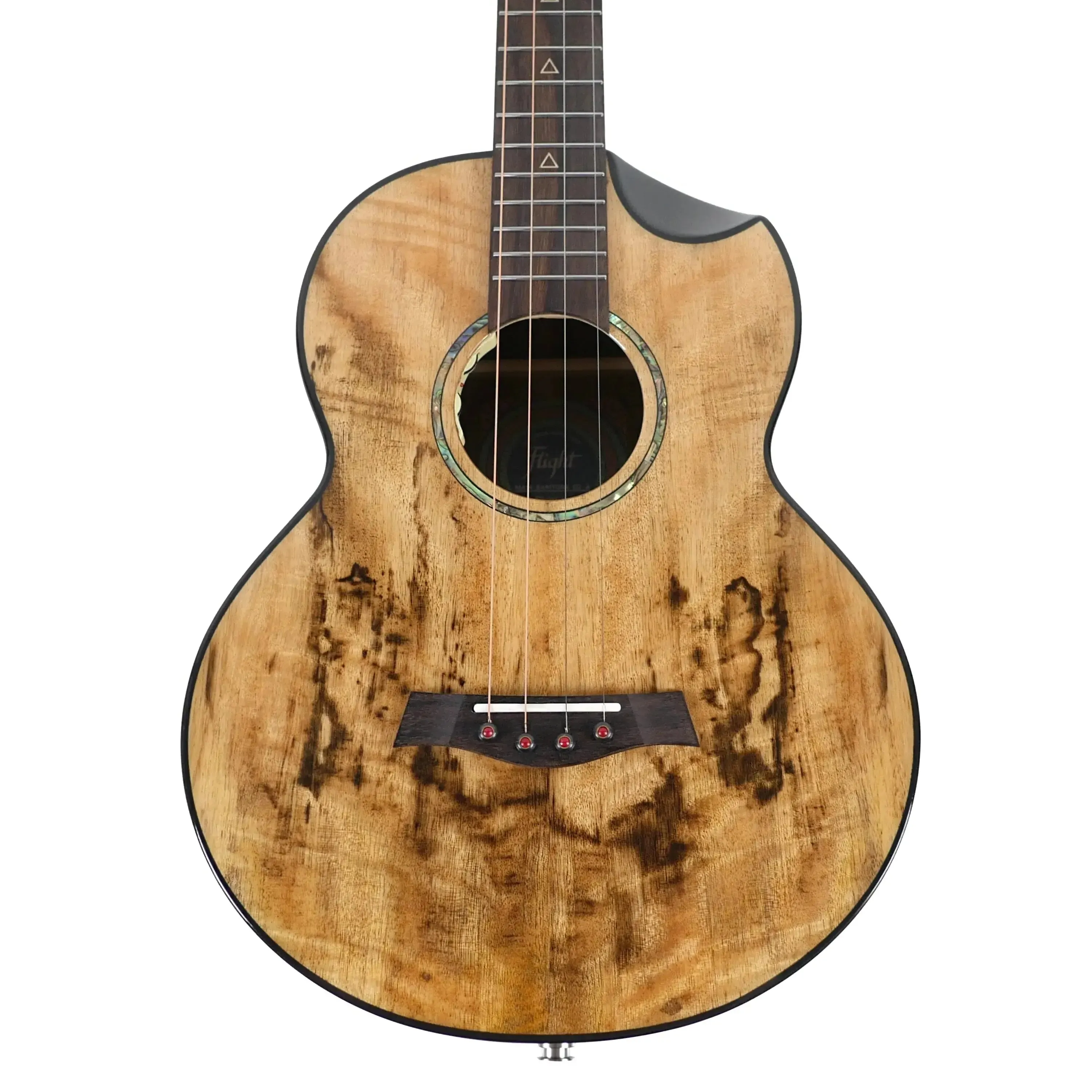 Flight Maia EQ-A Solid Mango Top Baritone Ukulele w/ Pickup
