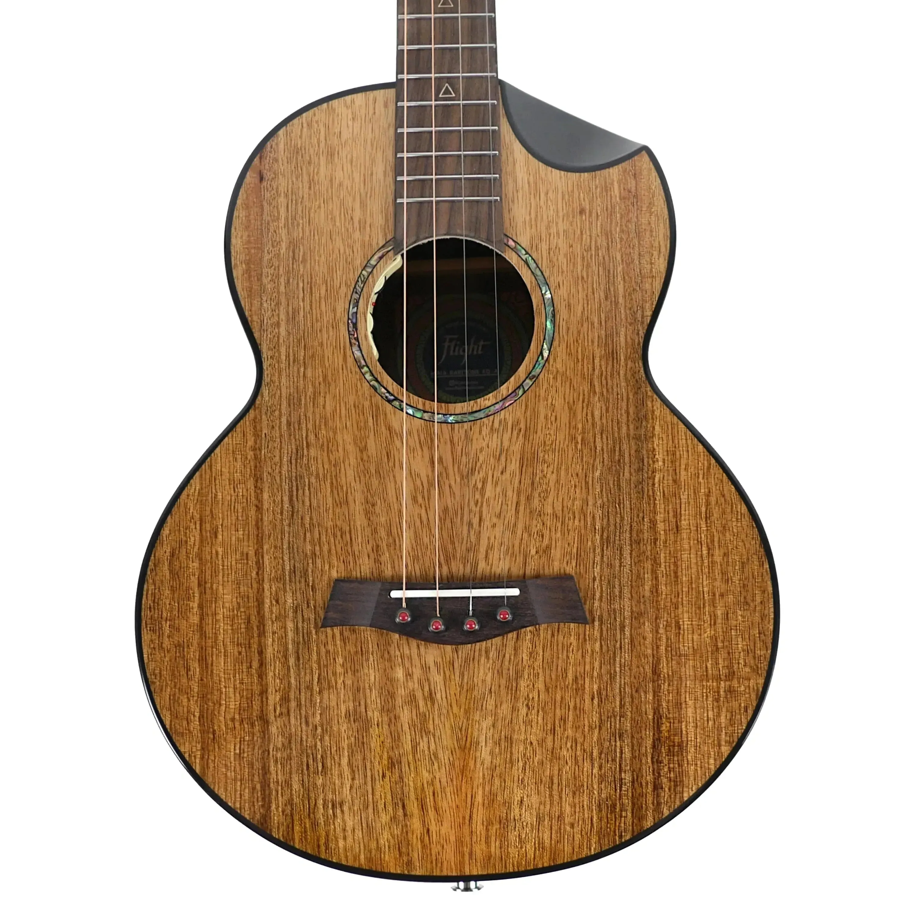 Flight Maia EQ-A Solid Mango Top Baritone Ukulele w/ Pickup