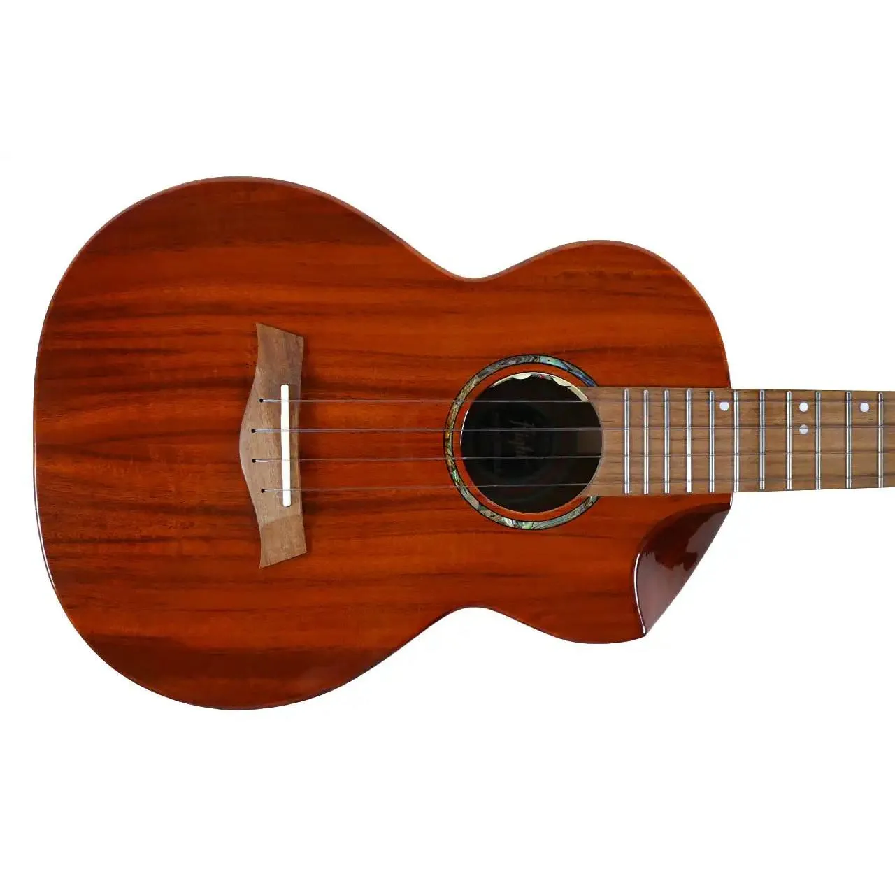 Flight Mustang EQ-A Solid Acacia Tenor Ukulele