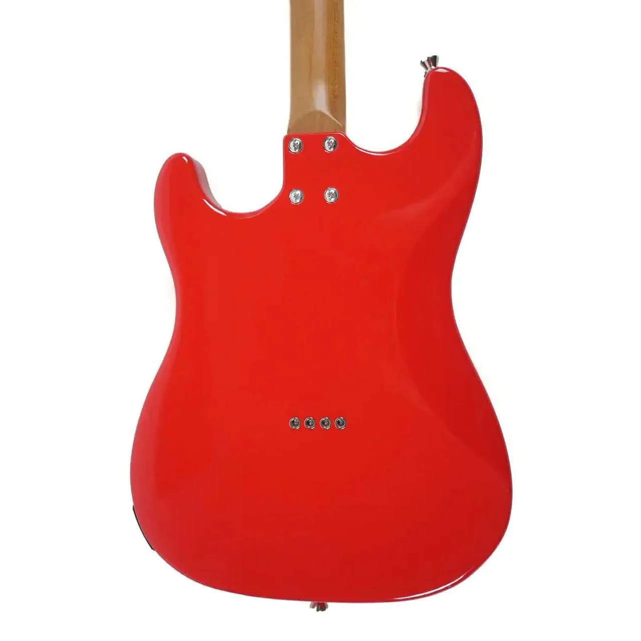 Flight Pathfinder RD Red Solid Body Electric Baritone Ukulele - Image 2