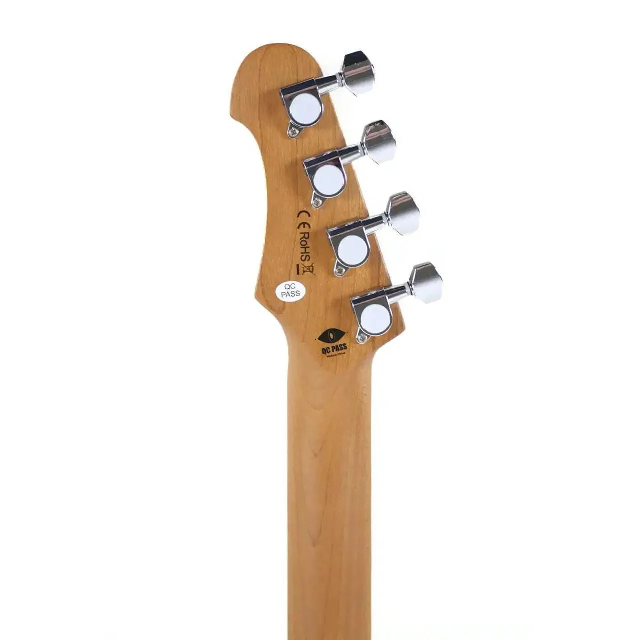 Flight Pathfinder RD Red Solid Body Electric Baritone Ukulele - Image 7