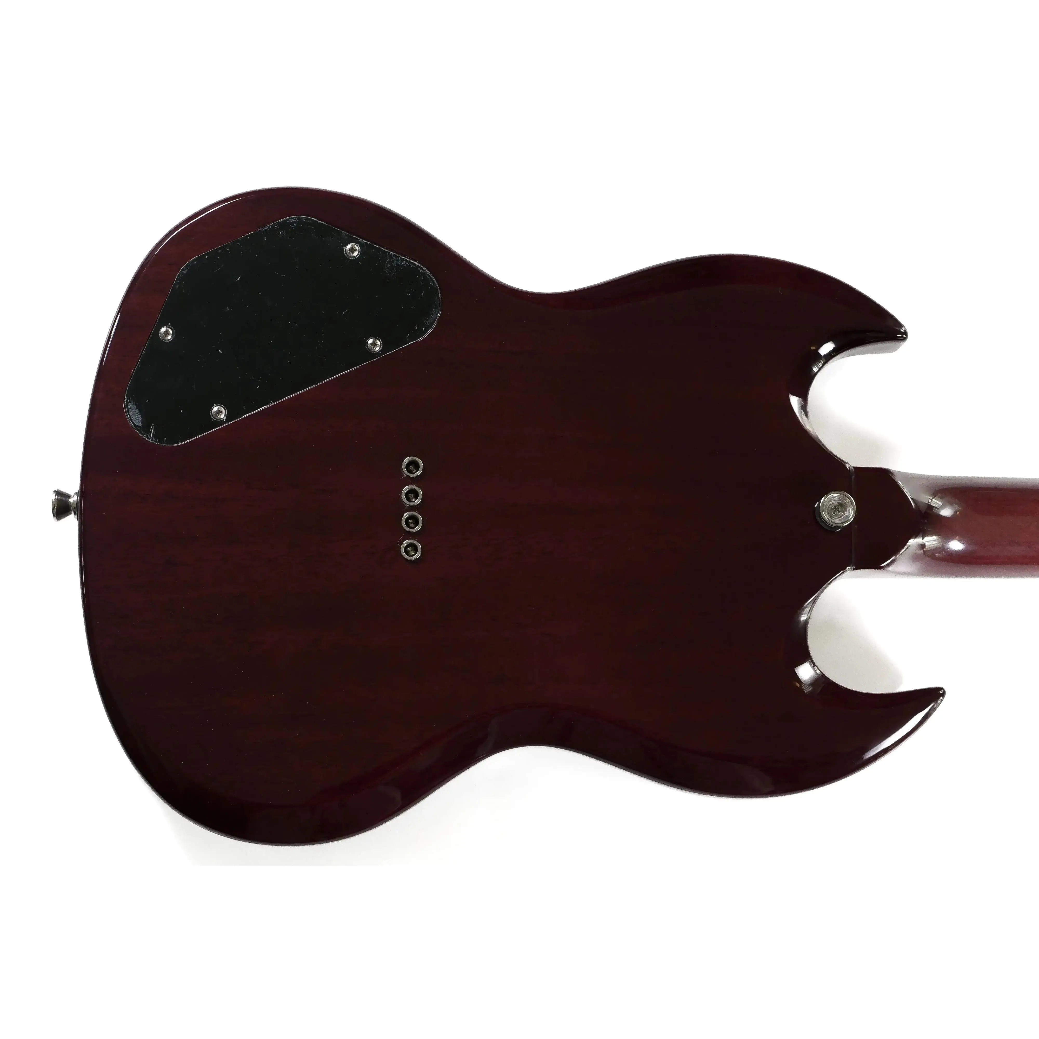 Flight Pioneer CR Cherry Red Solid Body Electric Tenor Ukulele - Image 2