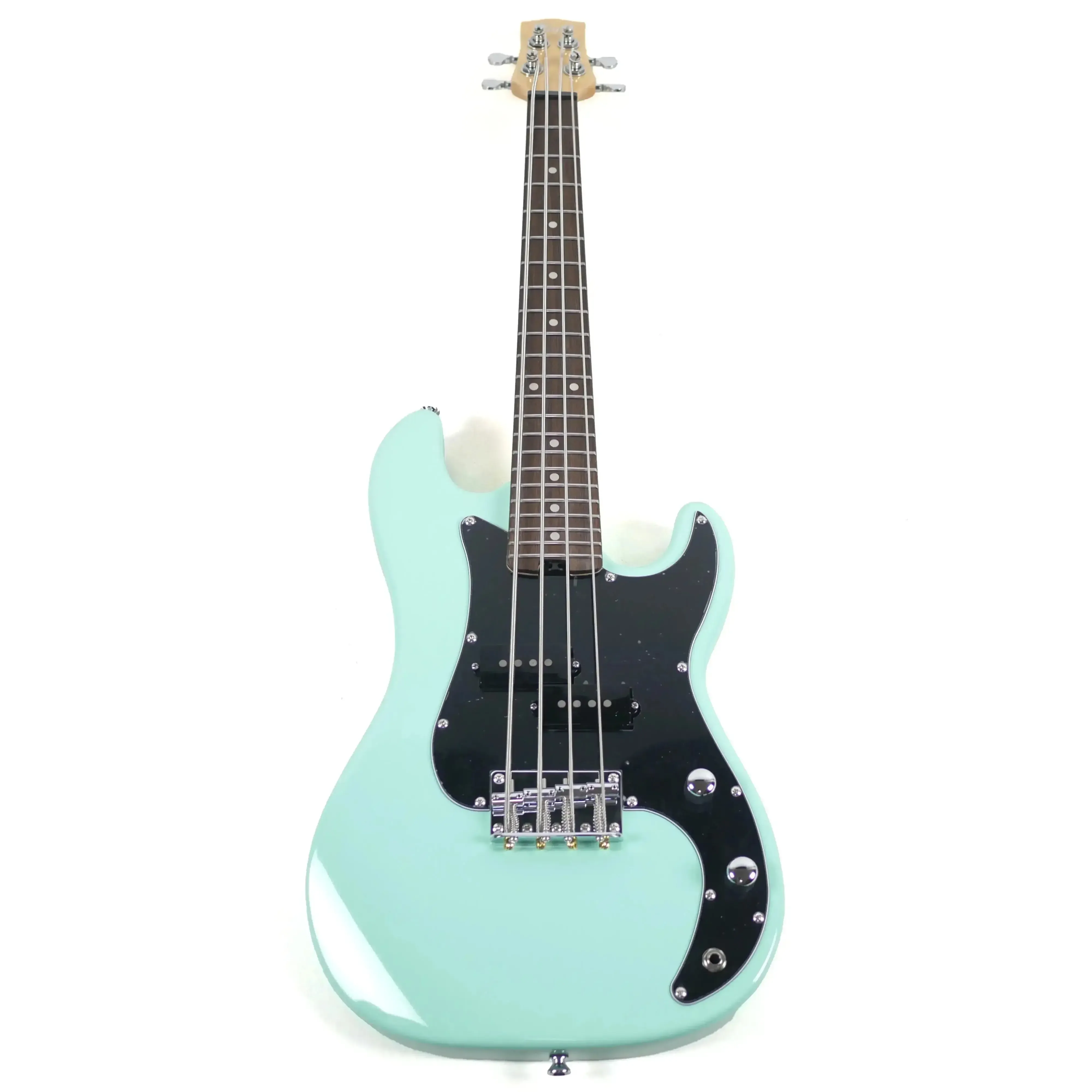 Flight SFG Sea Foam Green Short Scale Electric Lite Mini Bass - Image 4