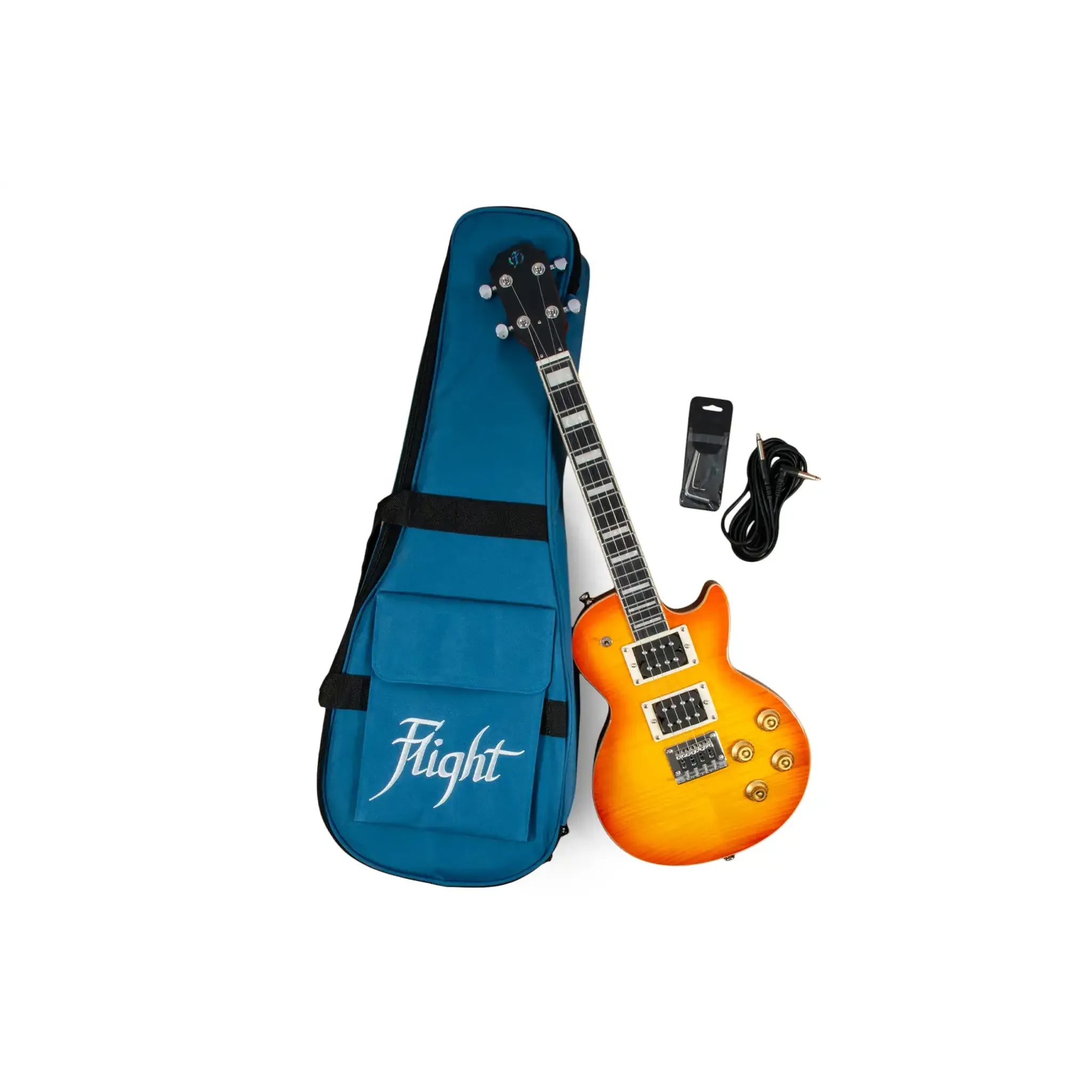 Flight Centurion VB Vintage Burst Electric Tenor Ukulele - Image 5