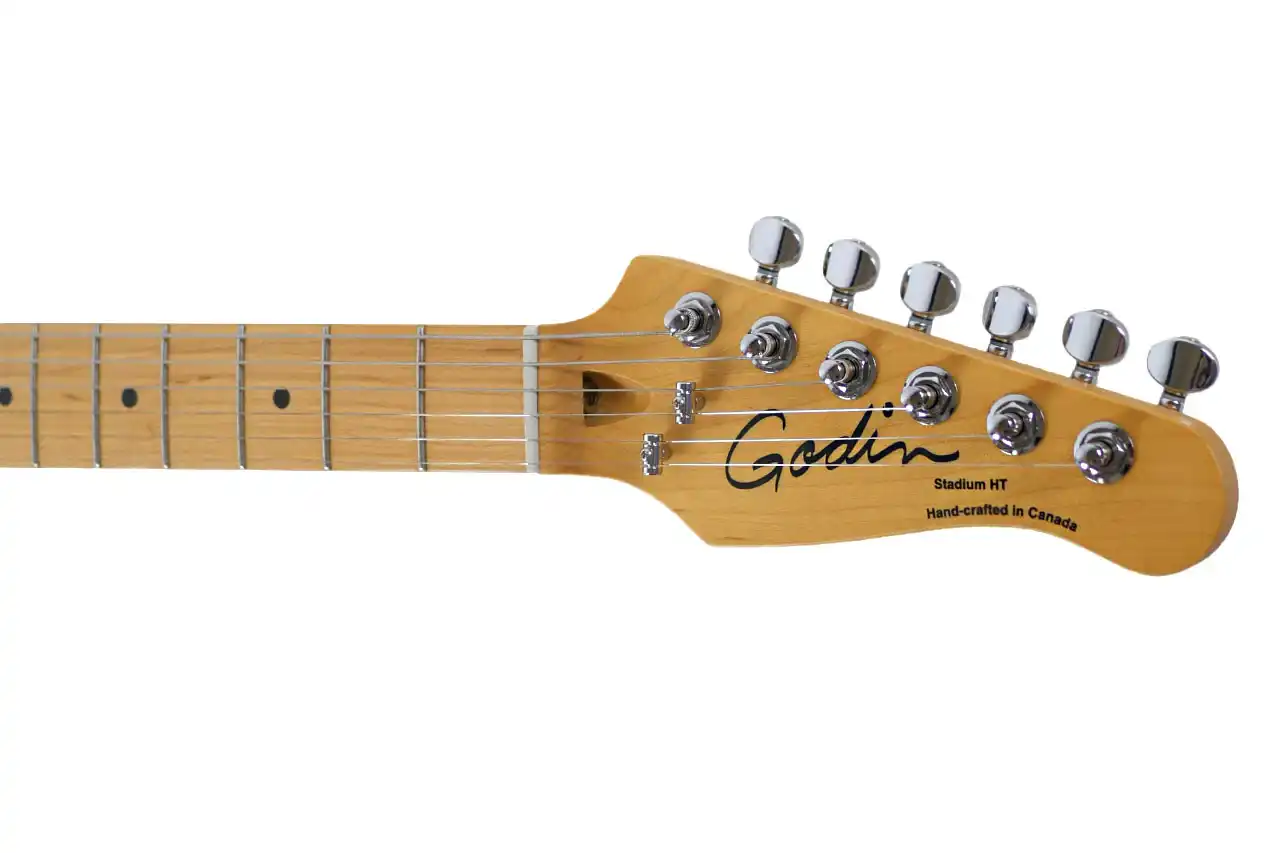 Godin Stadium HT Havana Brown Solid Body Electric Guitar w/ Free Gigbag - Pre-Owned - Image 5