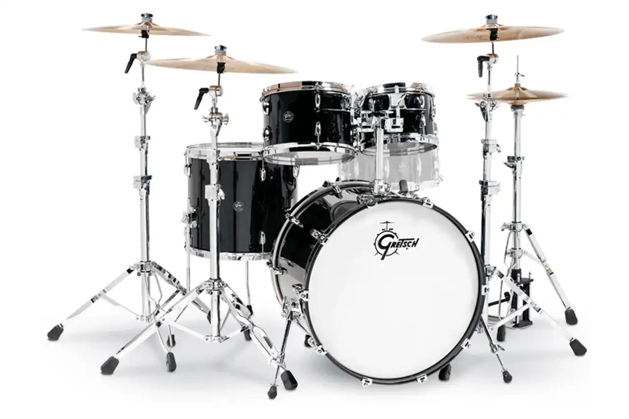 Gretsch RN2-E8246-PB Renown 4-Piece Drum Kit - Piano Black