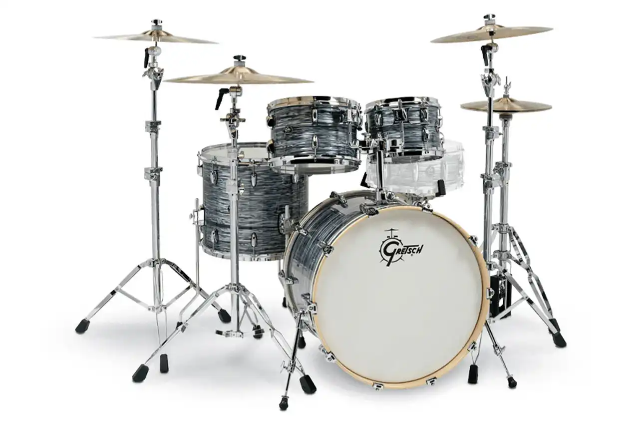 Gretsch RN2-E8246-SOP Renown 4-Piece Drum Kit - Silver Oyster Pearl