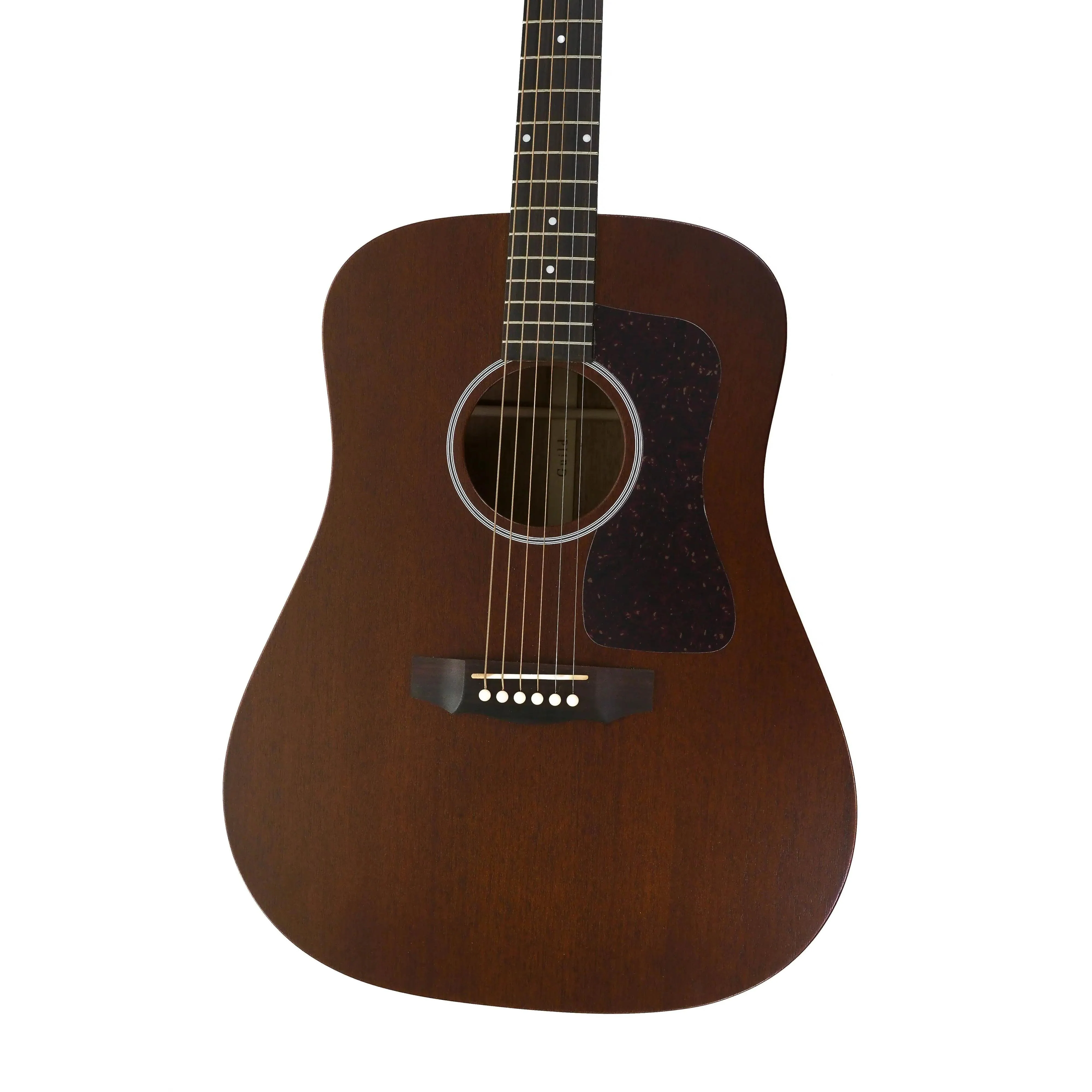 Guild D-20 Natural Mahogany Dreadnought — Closeout Bundle w/ Case & Membership