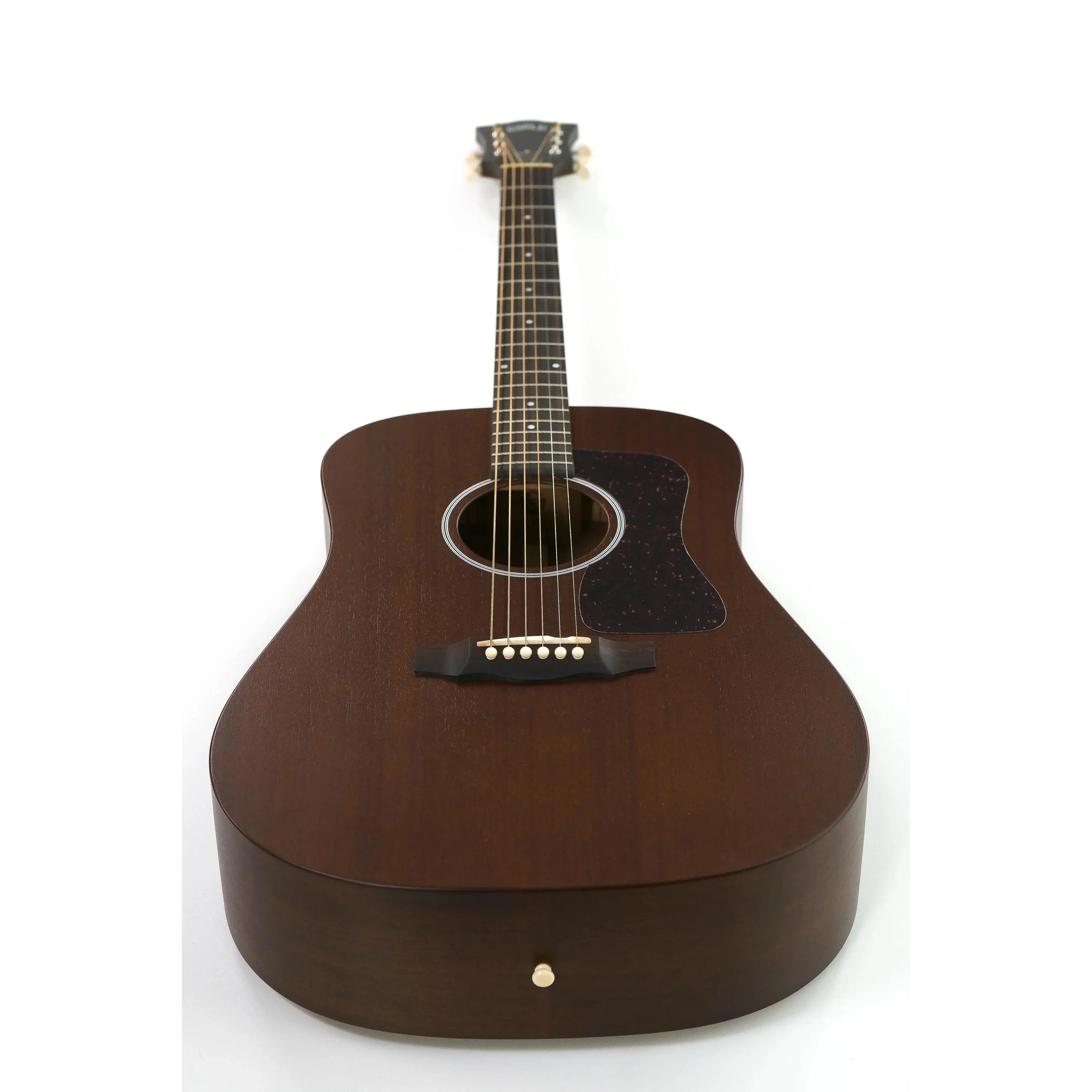 Guild D-20 Natural Mahogany Dreadnought — Closeout Bundle w/ Case & Membership - Image 4