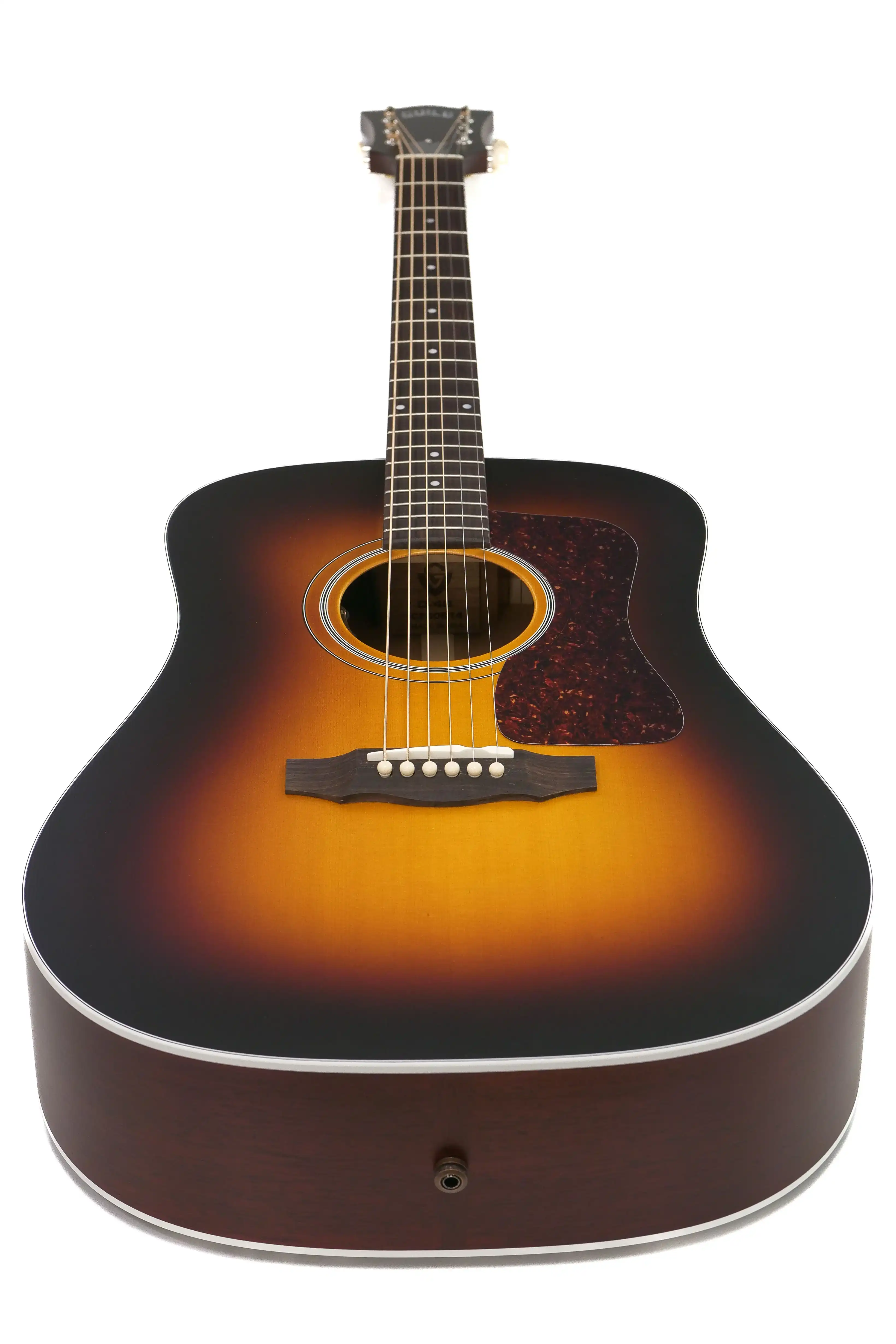 Guild D-40E Acoustic Electric Guitar - Antique Burst - Image 4