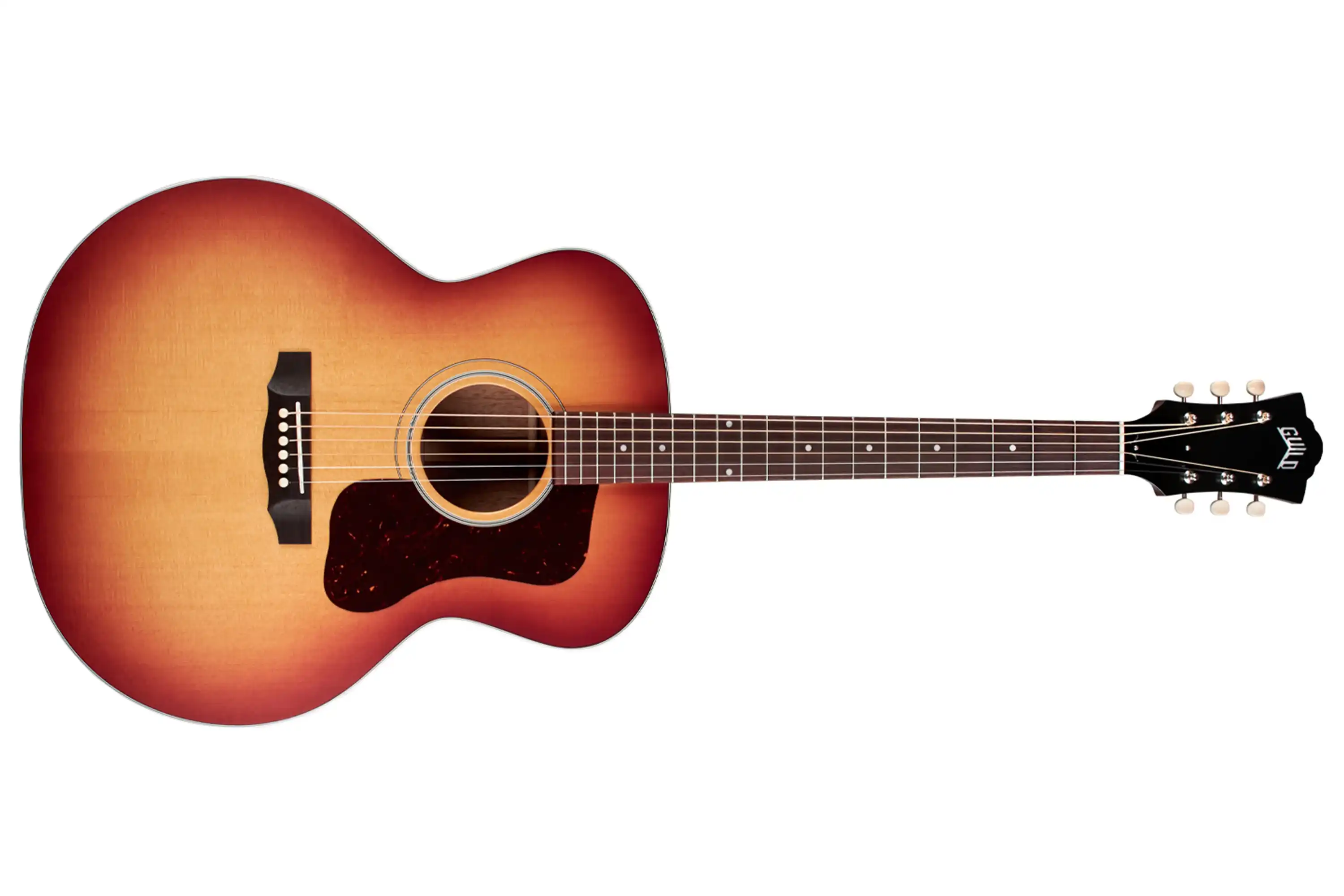 Guild F-40 Standard Acoustic Guitar - Pacific Sunset Burst - Image 3