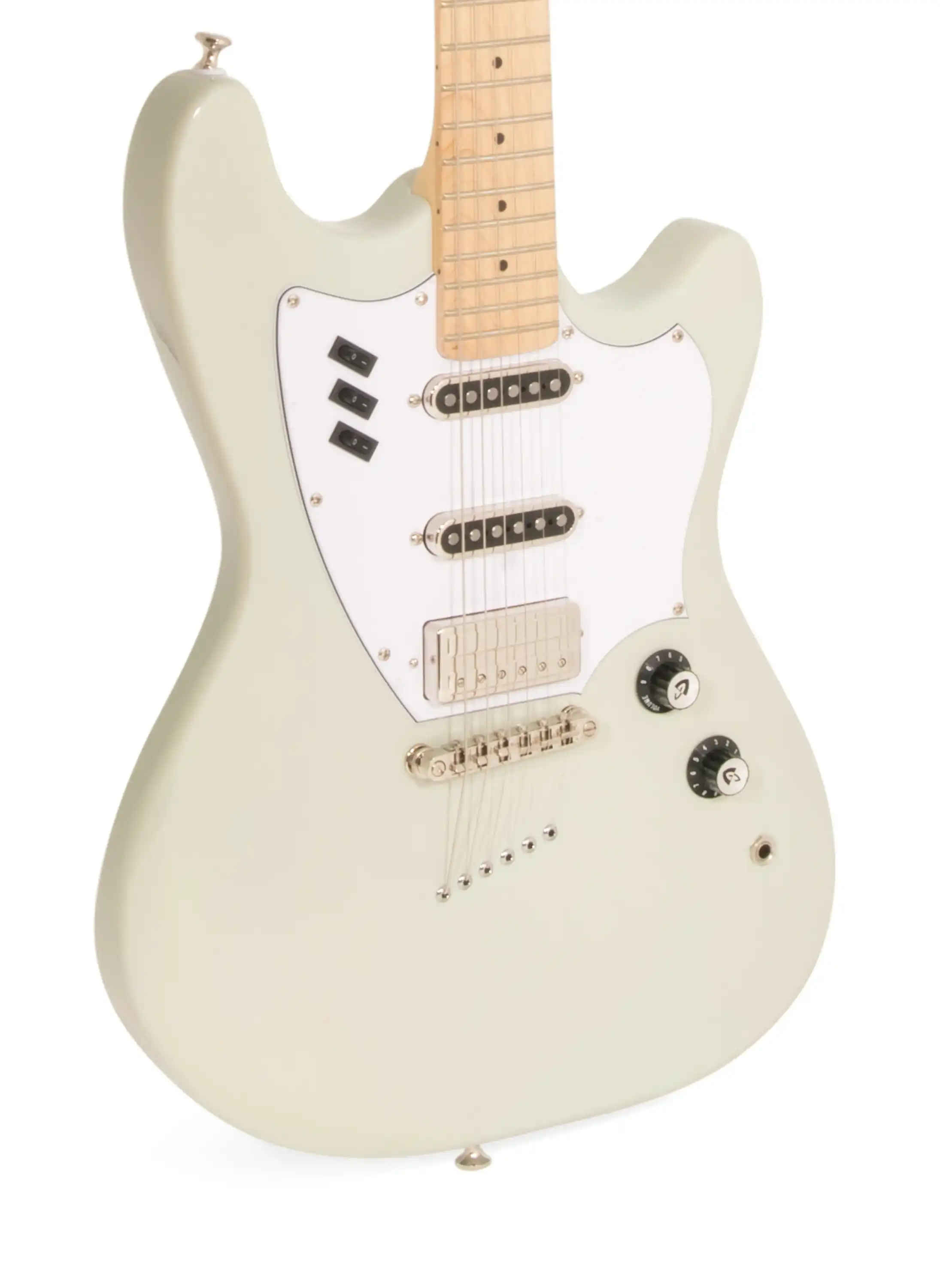 Guild Surfliner Electric Guitar White Sage - Image 3