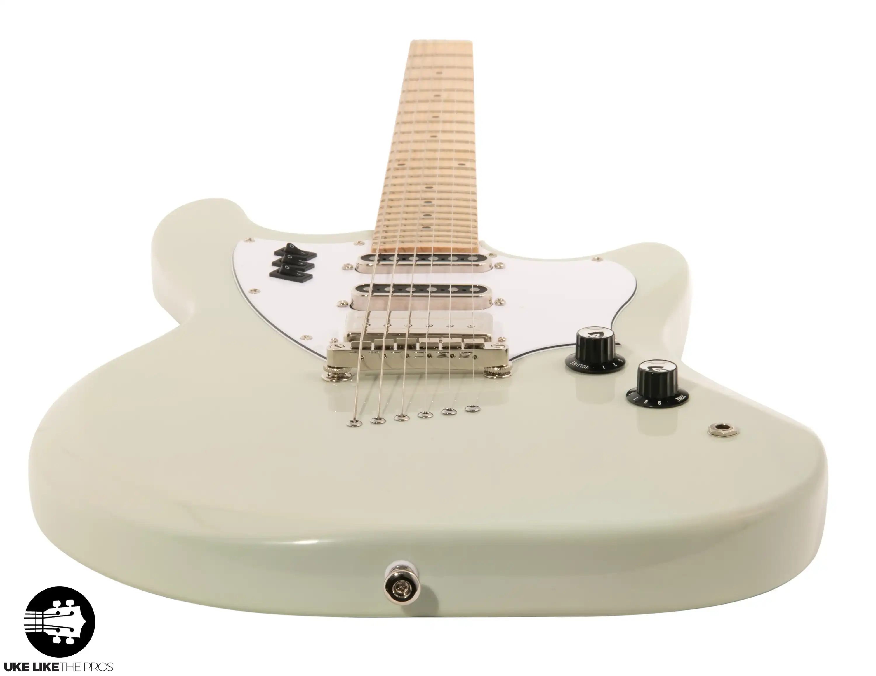 Guild Surfliner Electric Guitar White Sage - Image 9