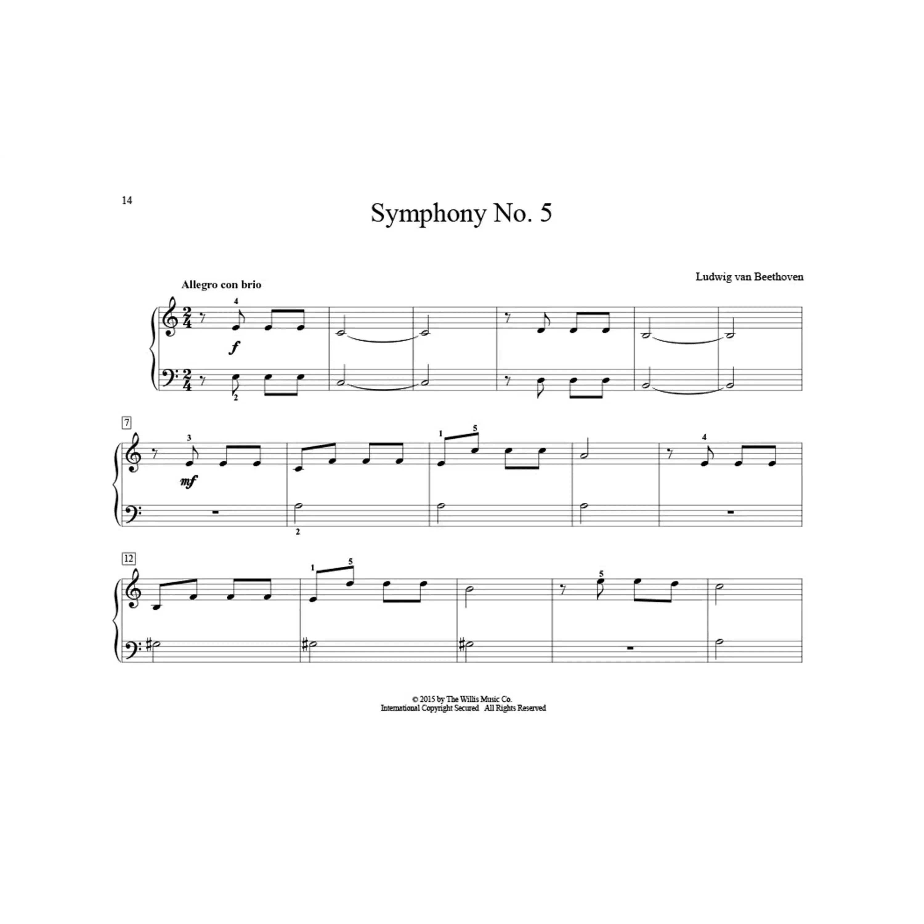 John Thompson's Easiest Piano Course - First Beethoven - Image 3
