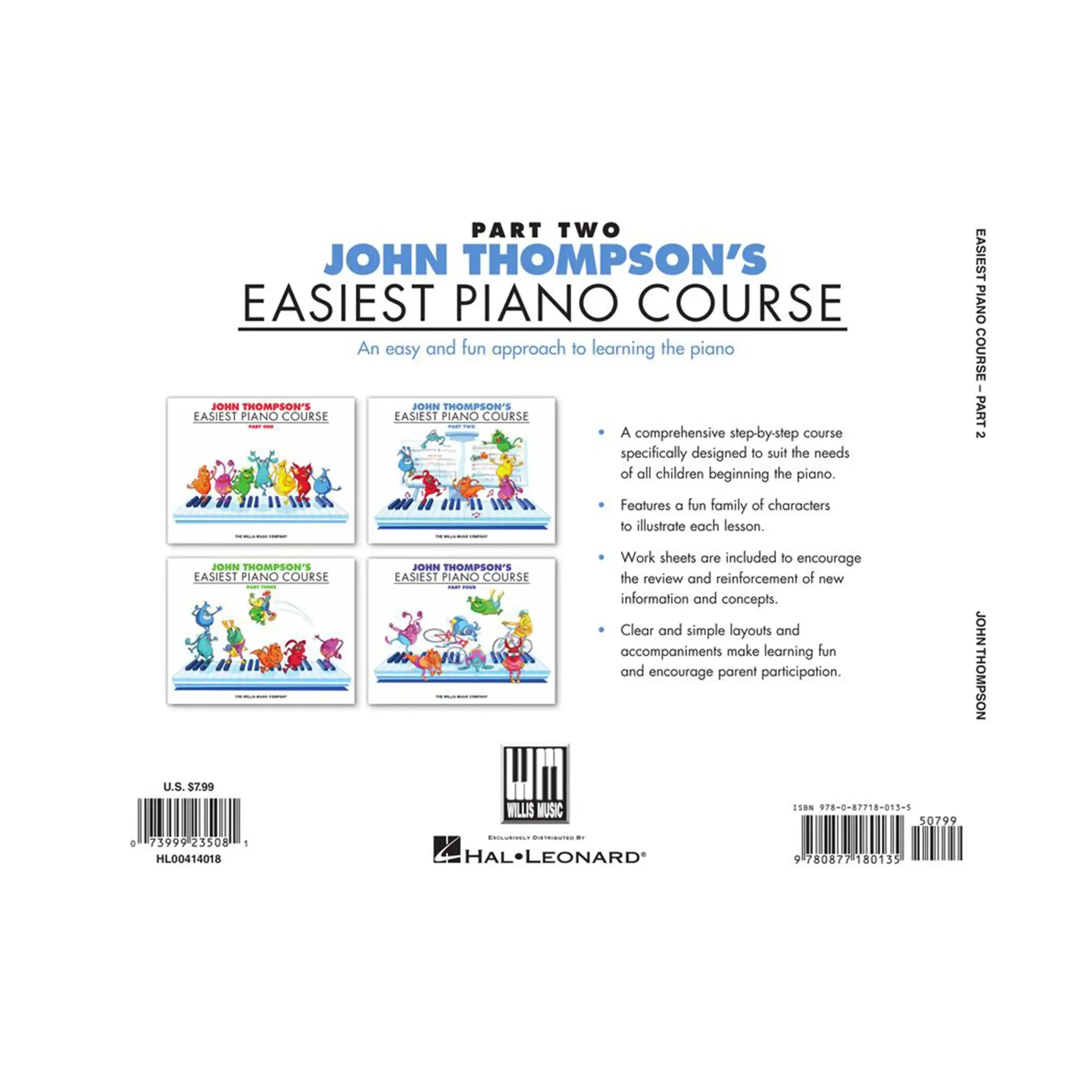 John Thompson's Easiest Piano Course - Part 2 – Book Only - Image 5