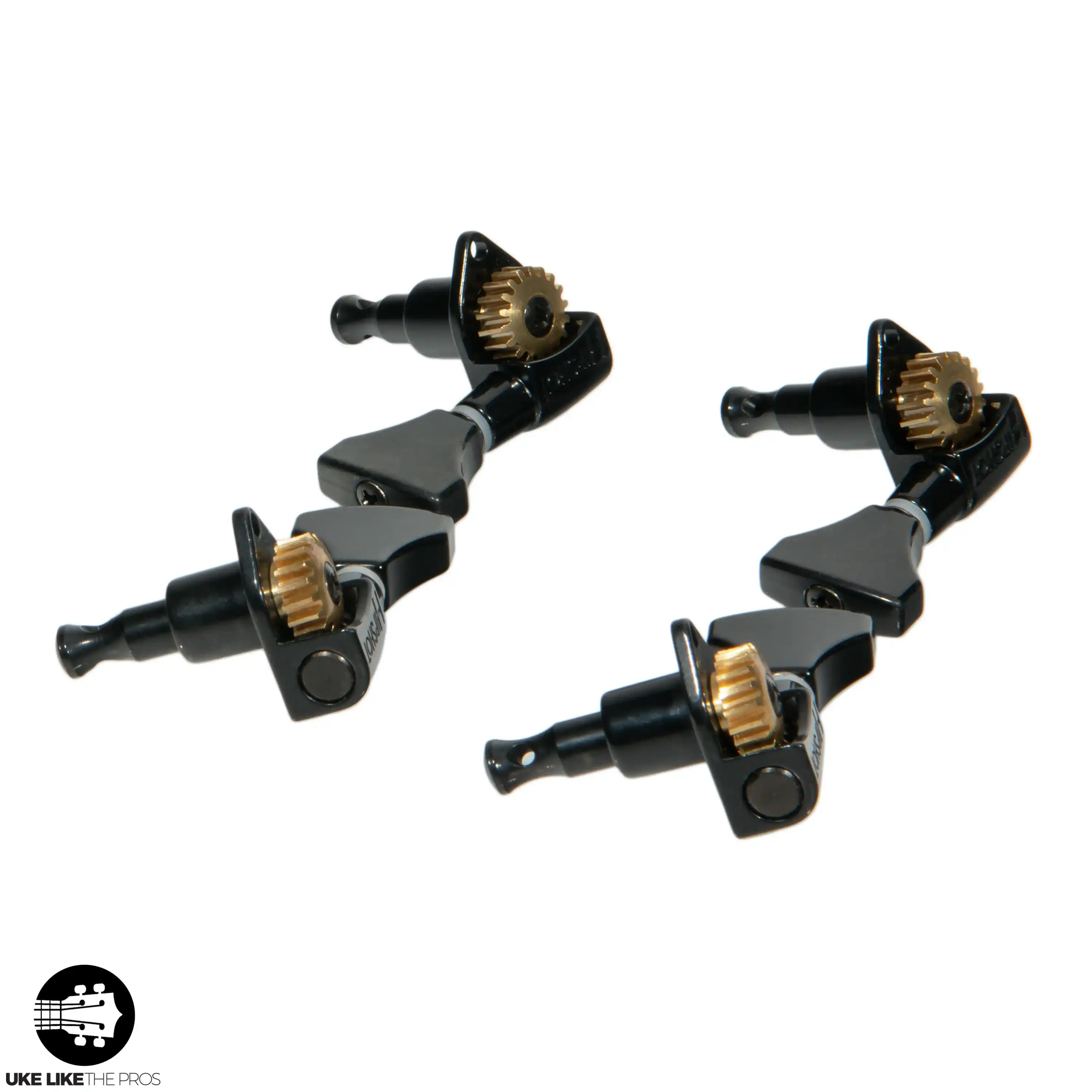 Hip Shot Classic Open Ukulele Tuning Machines - BLACK - NO BOX - Image 4