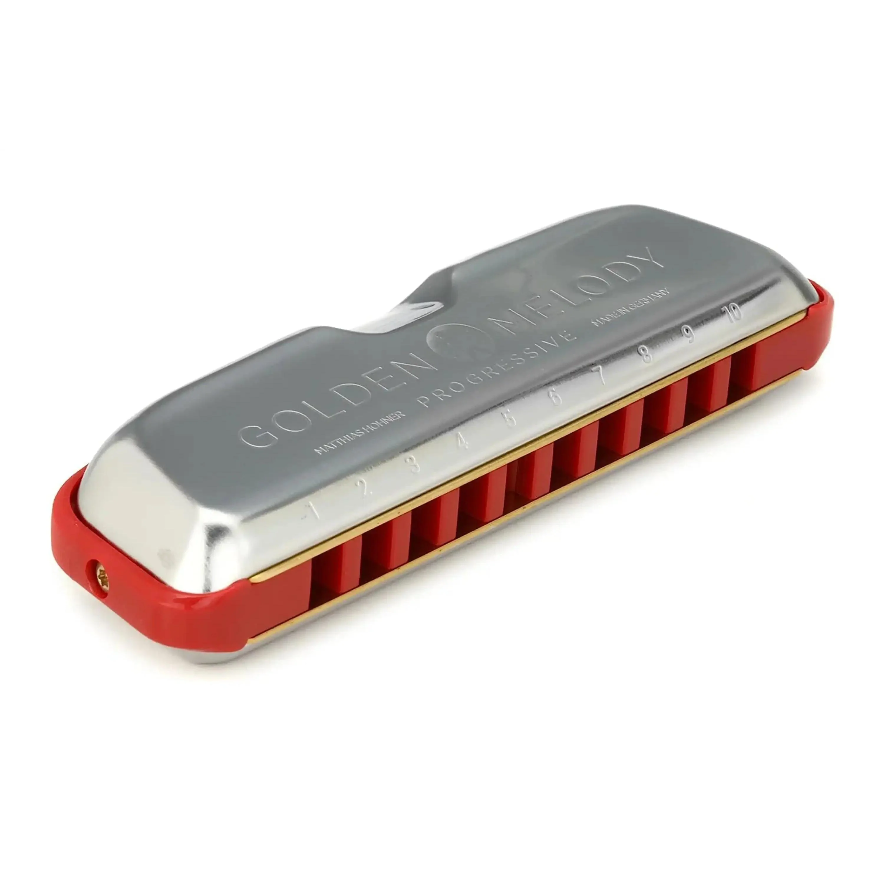Hohner M544BX-Ab Progressive Golden Melody Harmonica - Key of Ab