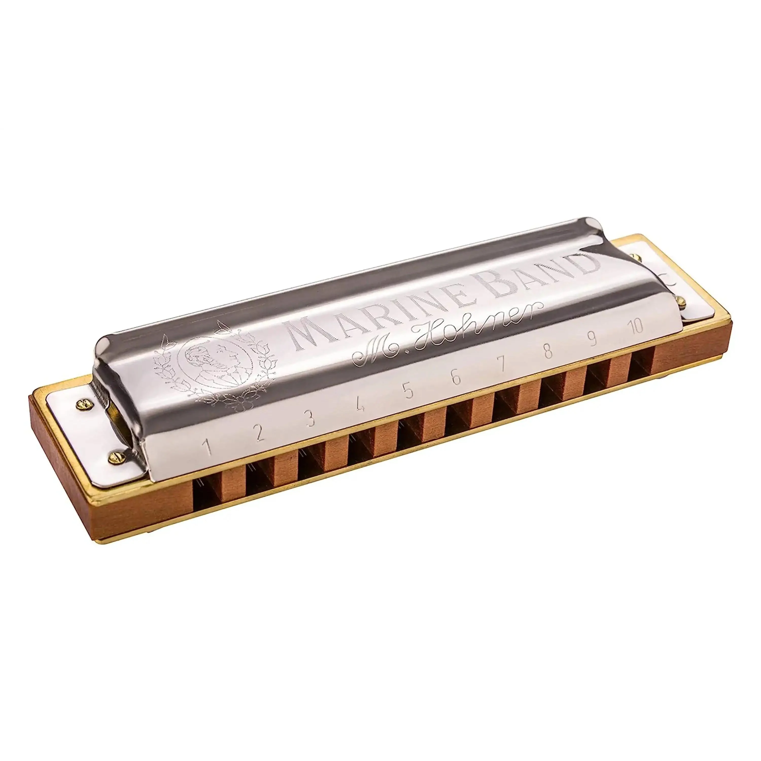 Hohner Marine Band 1896 Harmonica - Key of F#