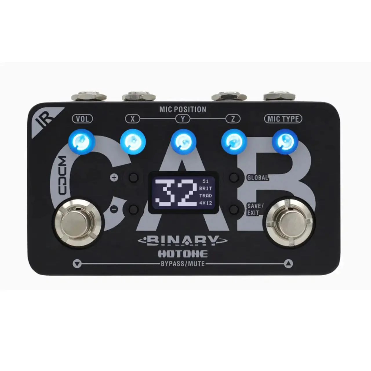 Hotone BIR-1 Binary IR Cab Impulse Response Effects Pedal