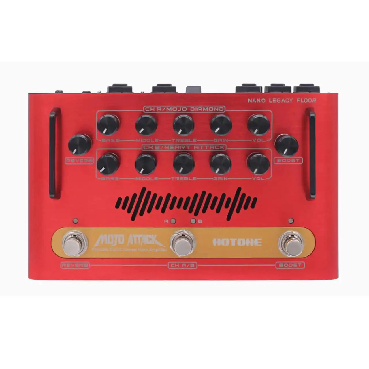 Hotone NLF-2 Mojo Attack Nano Legacy Series Dual Channel Floor Amplifier