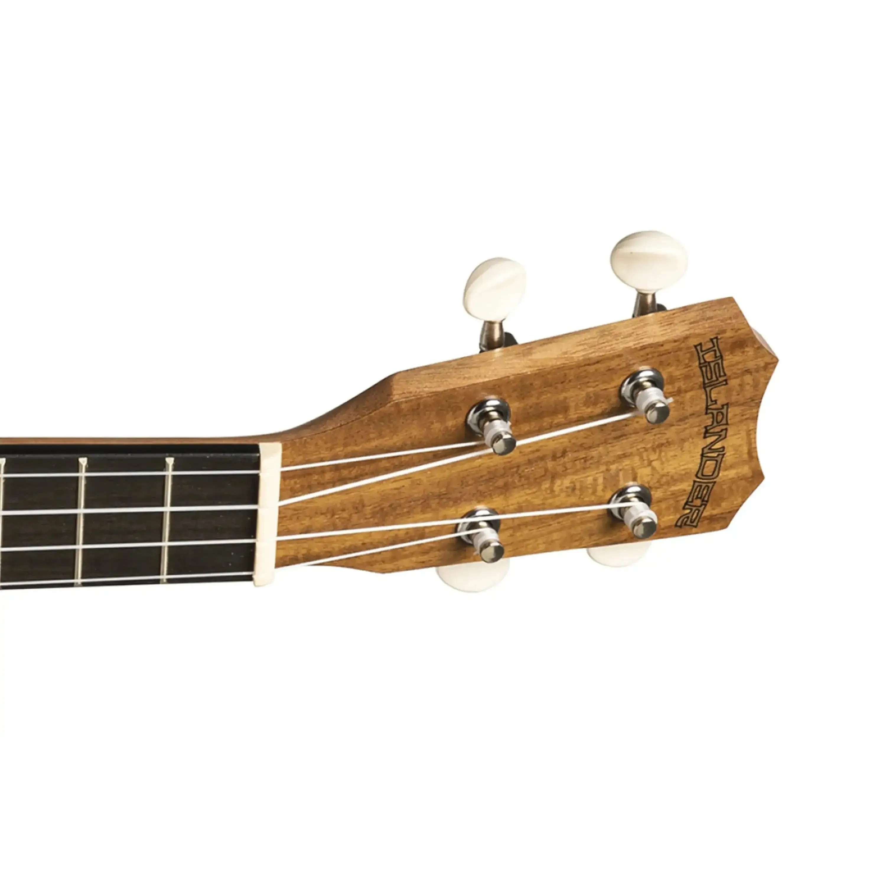 Islander AC-4-EQ Flamed Acacia Concert Ukulele w/ Pickup - Image 6