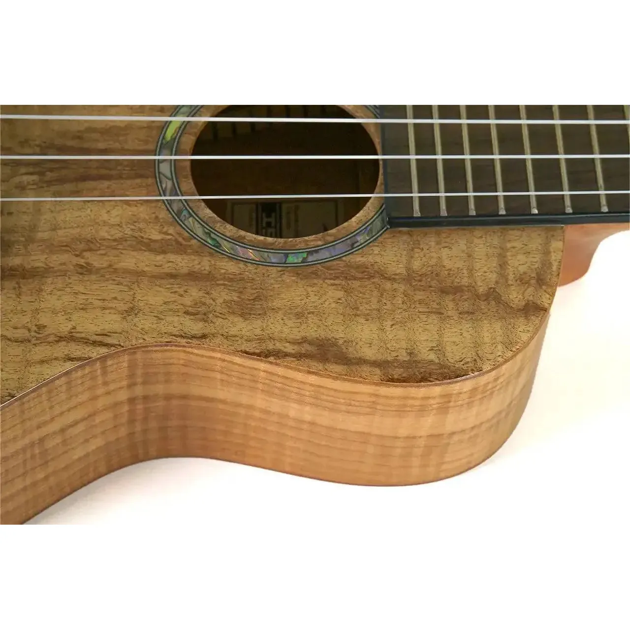 Islander MAC-4 Spalted Maple Concert Ukulele - Image 3