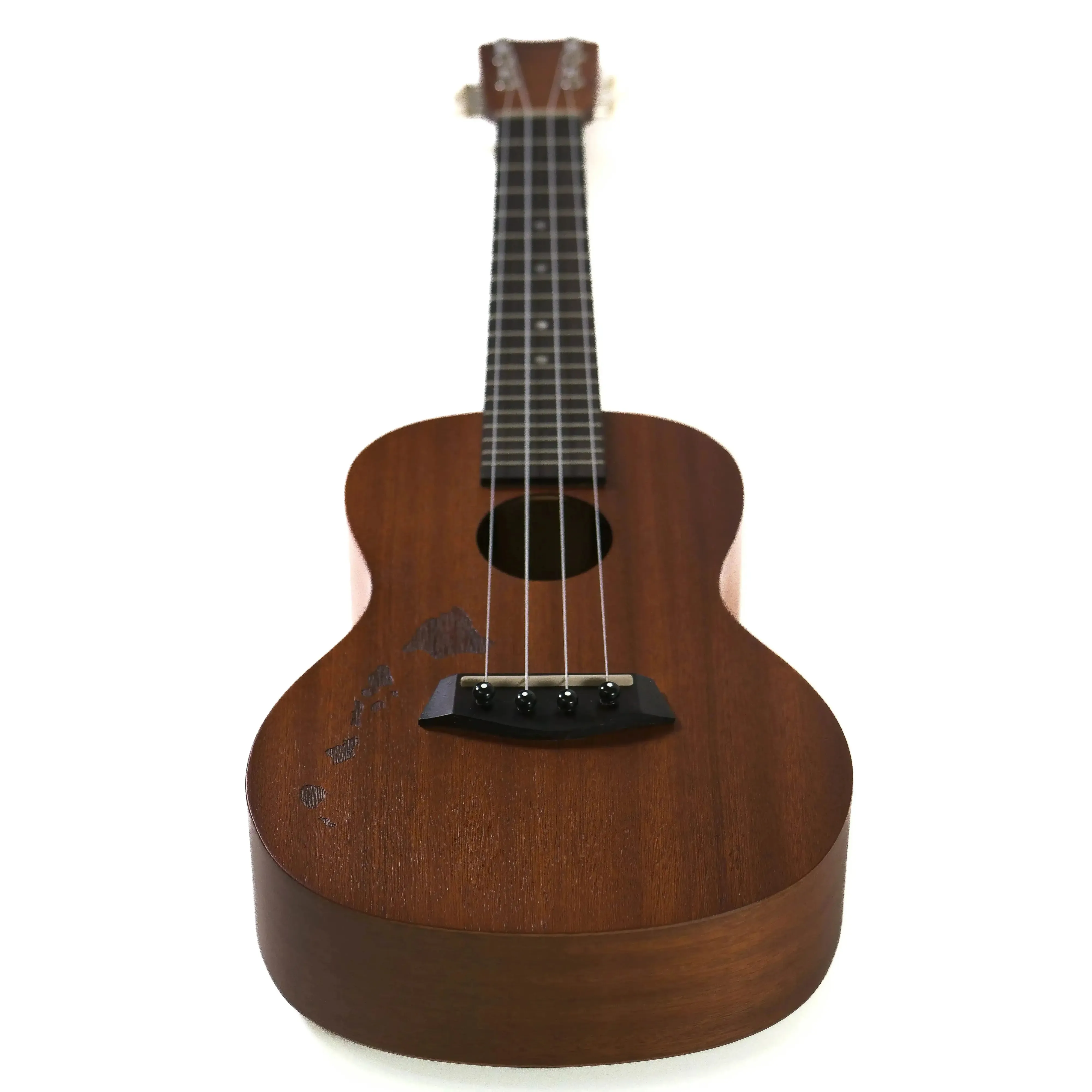 Islander MC-4-ISL Mahogany Concert Ukulele w/ Hawaiian Islands - Image 4