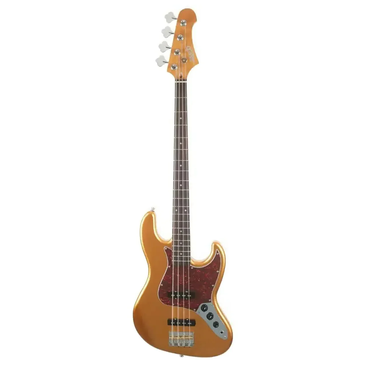 Jet JJB-300 GD R Gold Solid Body Electric Bass - Image 3