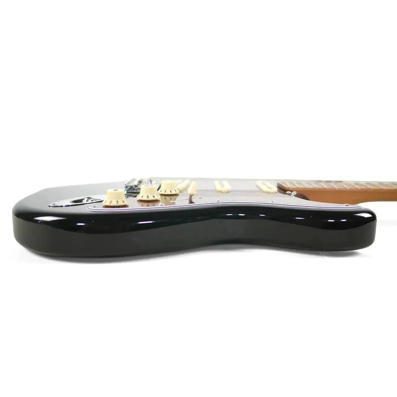 Jet JS-300 BK Black Solid Body Stratocaster Electric Guitar - Image 3