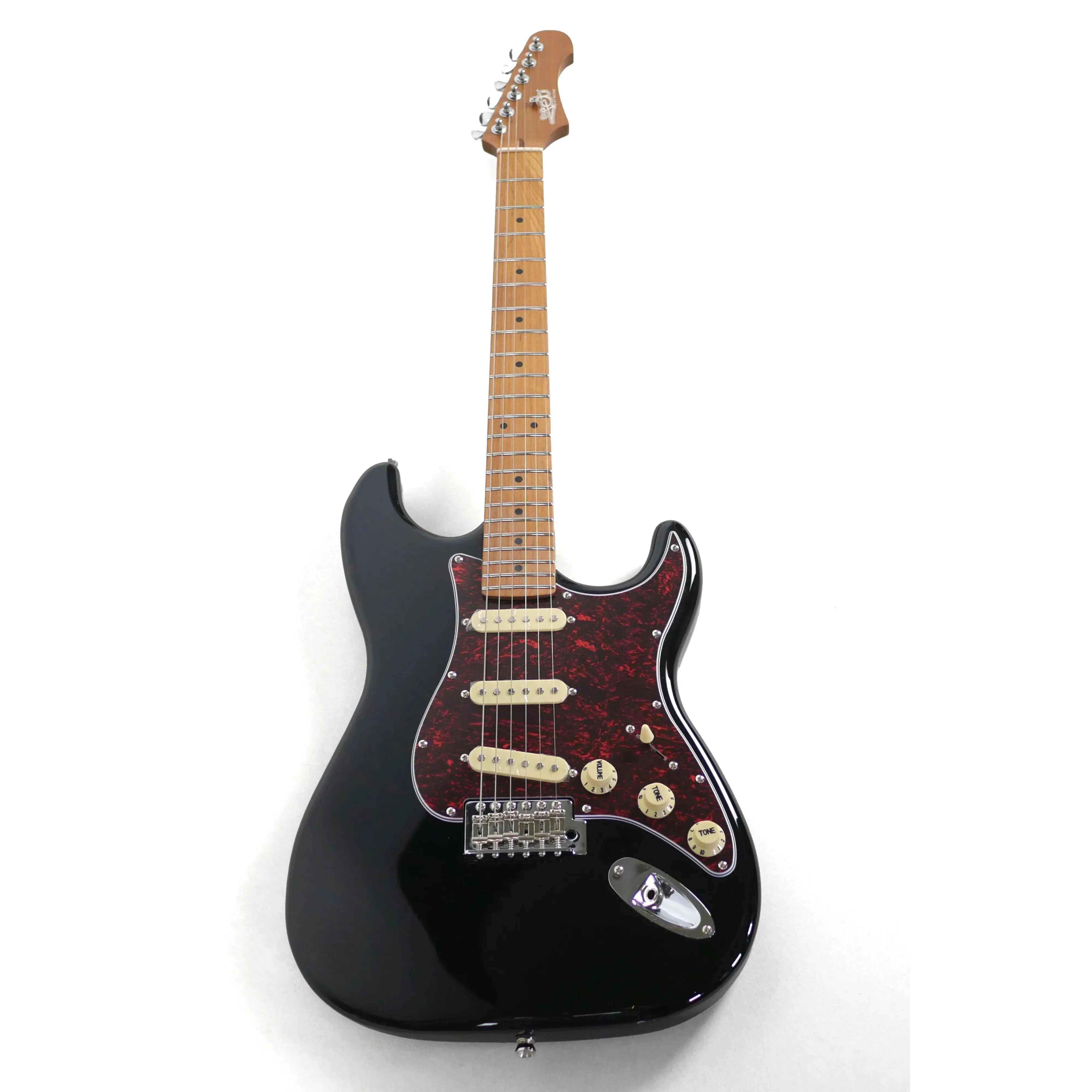 Jet JS-300 BK Black Solid Body Stratocaster Electric Guitar - Image 4