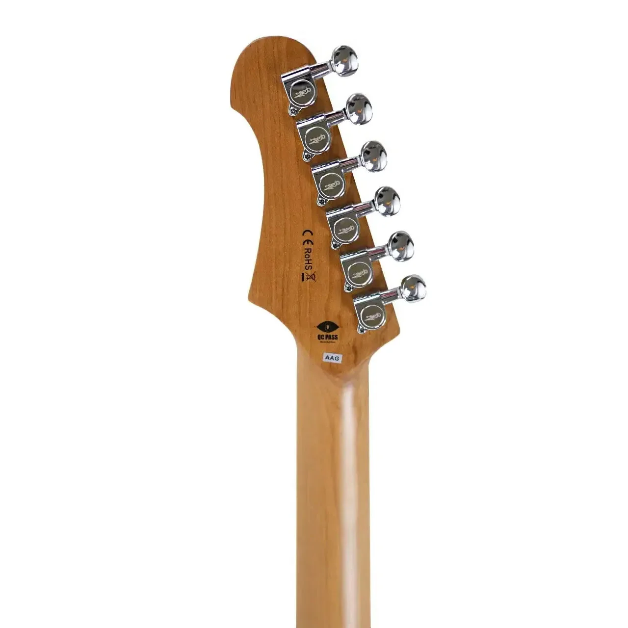 Jet JS-300 BK Black Solid Body Stratocaster Electric Guitar - Image 6