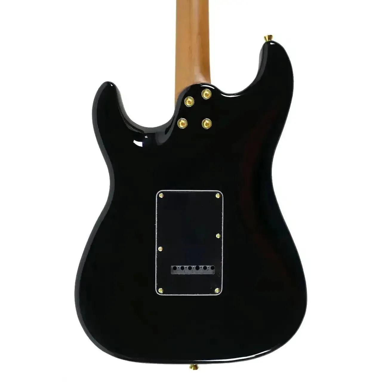 Jet JS-400 BK G Black Solid Body Stratocaster Electric Guitar - Image 2