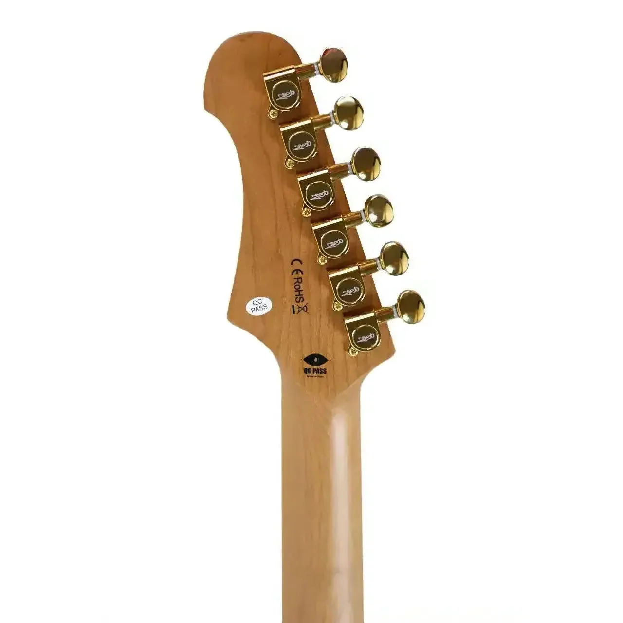 Jet JS-400 BK G Black Solid Body Stratocaster Electric Guitar - Image 6