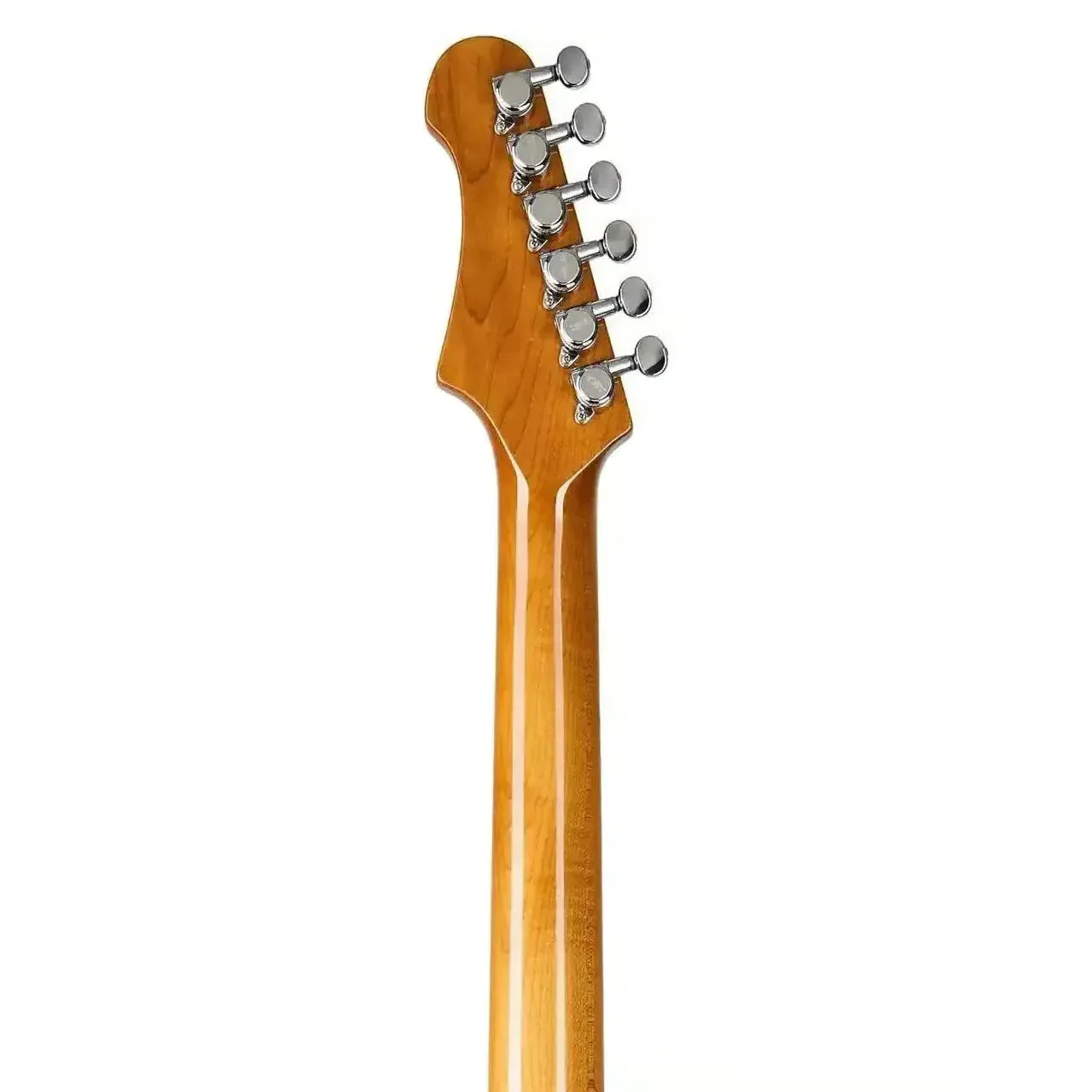 Jet JS-450 TBK Transparent Black Solid Body Stratocaster Electric Guitar - Image 5