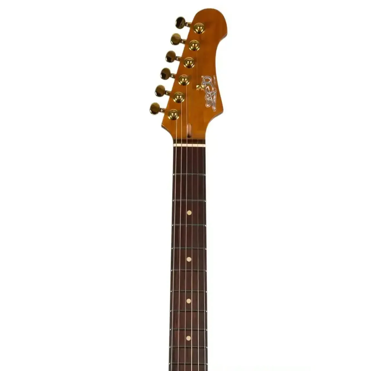 Jet JS-480 BK G Black Solid Body Stratocaster Electric Guitar - Image 4