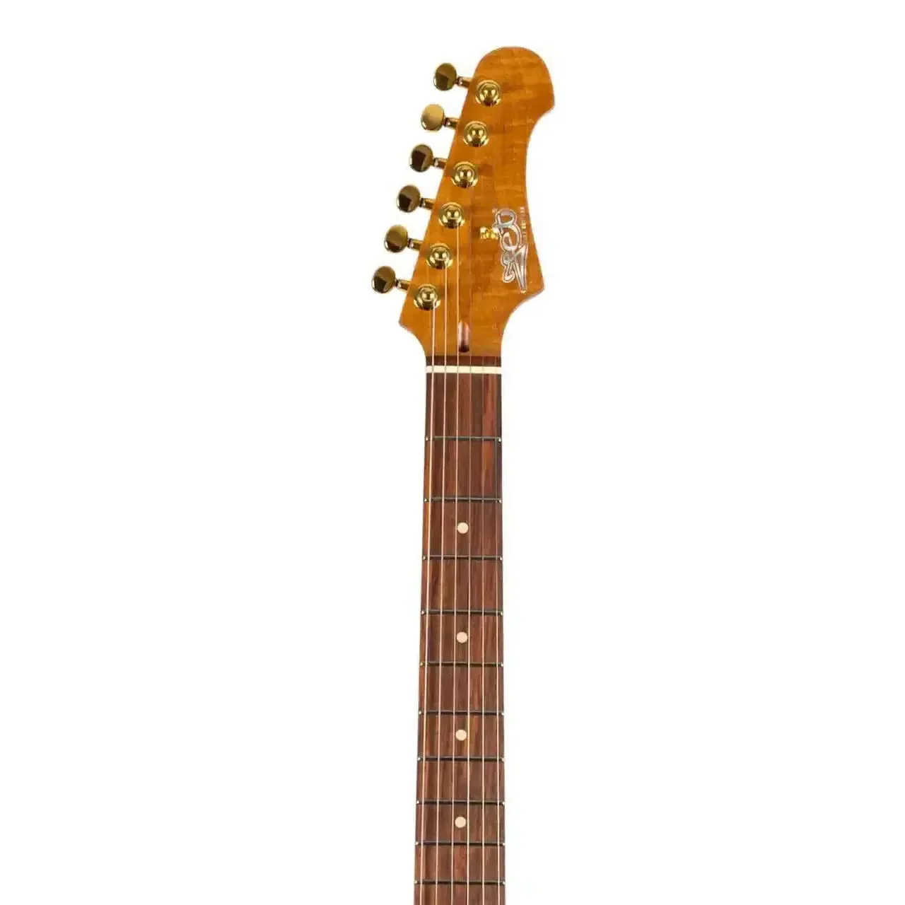 Jet JS-480 WR G Wine Red Solid Body Stratocaster Electric Guitar - Image 4