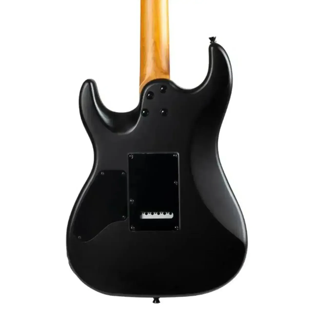 Jet JS-500 MBK Satin Back Solid Body Stratocaster Electric Guitar - Image 2