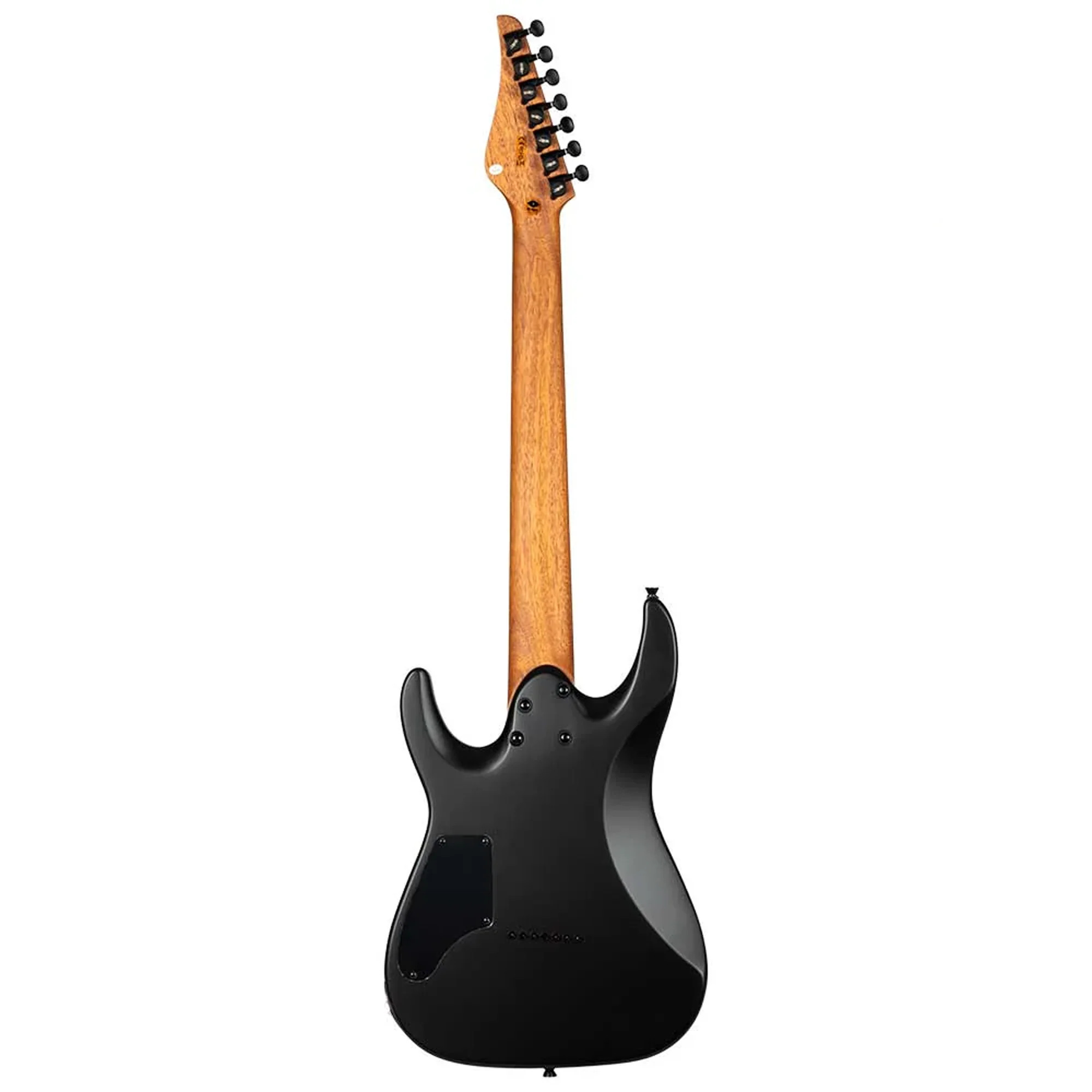 Jet JS-507 STYGIAN Satin Black Solid Body Stratocaster 7-String Electric Guitar - Image 4