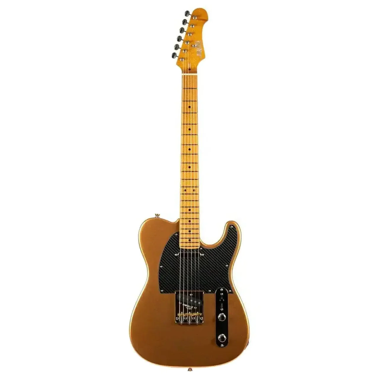 Jet JT-30 GOLD Solid Body Telecaster Electric Guitar - Image 3