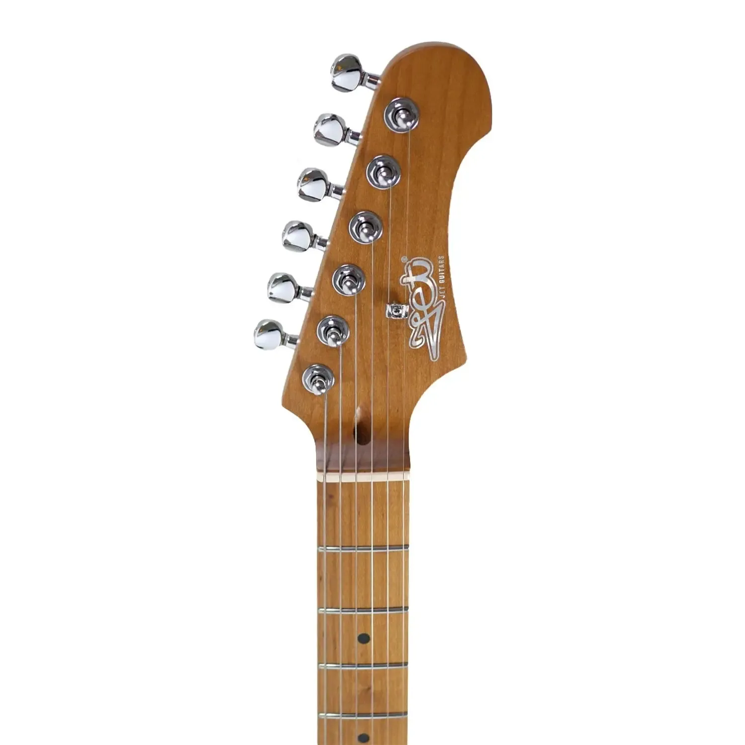 Jet JT-300 CAR P90 Candy Red Solid Body Telecaster Electric Guitar - Image 5