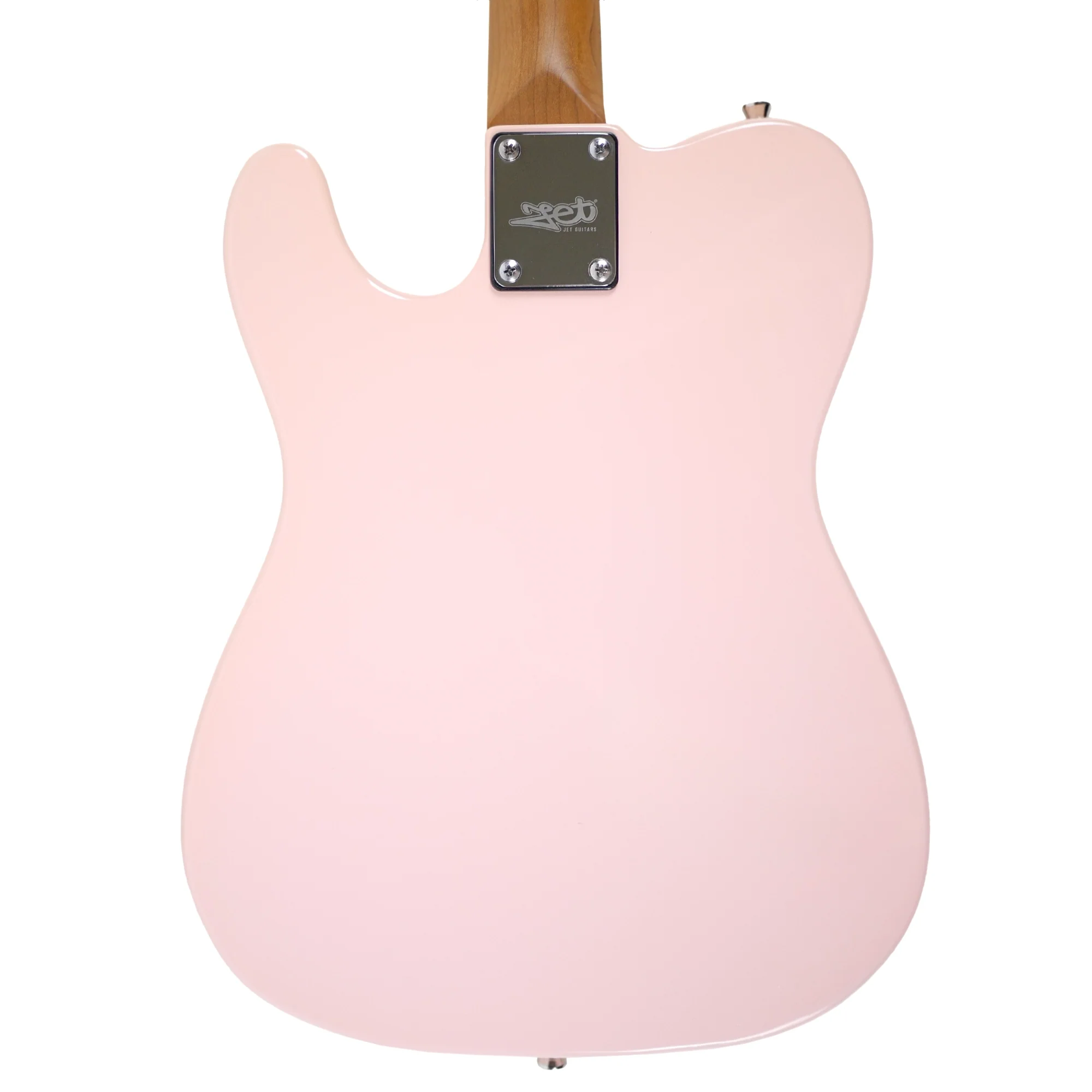 Jet JT-300 PK R Shell Pink Solid Body Telecaster Electric Guitar - Image 2