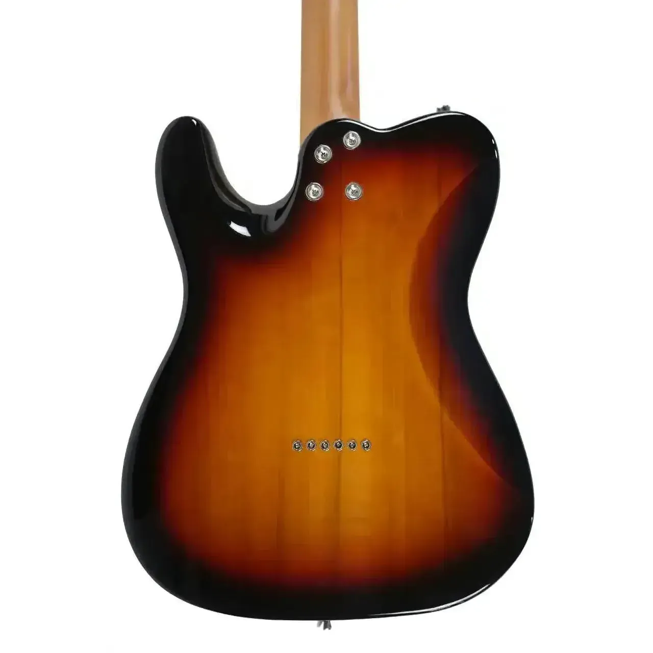 Jet JT-350 SB R Sunburst Solid Body Telecaster Electric Guitar - Image 2
