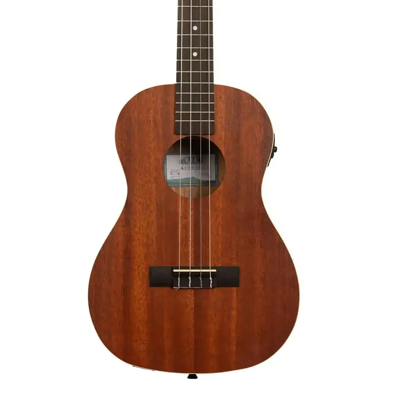 Kala BE/LH Satin Mahogany Left-Handed Baritone Ukulele w/ EQ