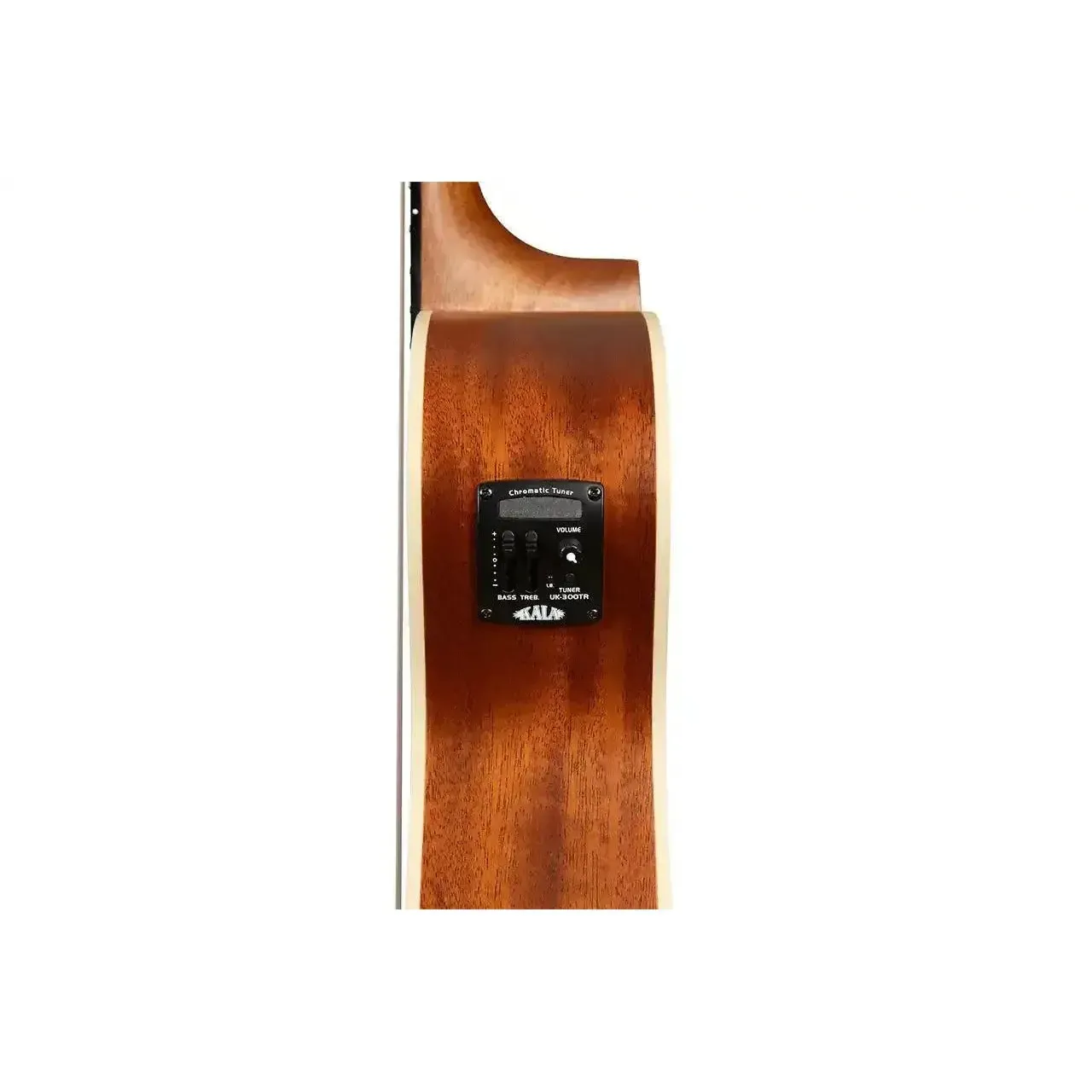Kala BE/LH Satin Mahogany Left-Handed Baritone Ukulele w/ EQ - Image 3