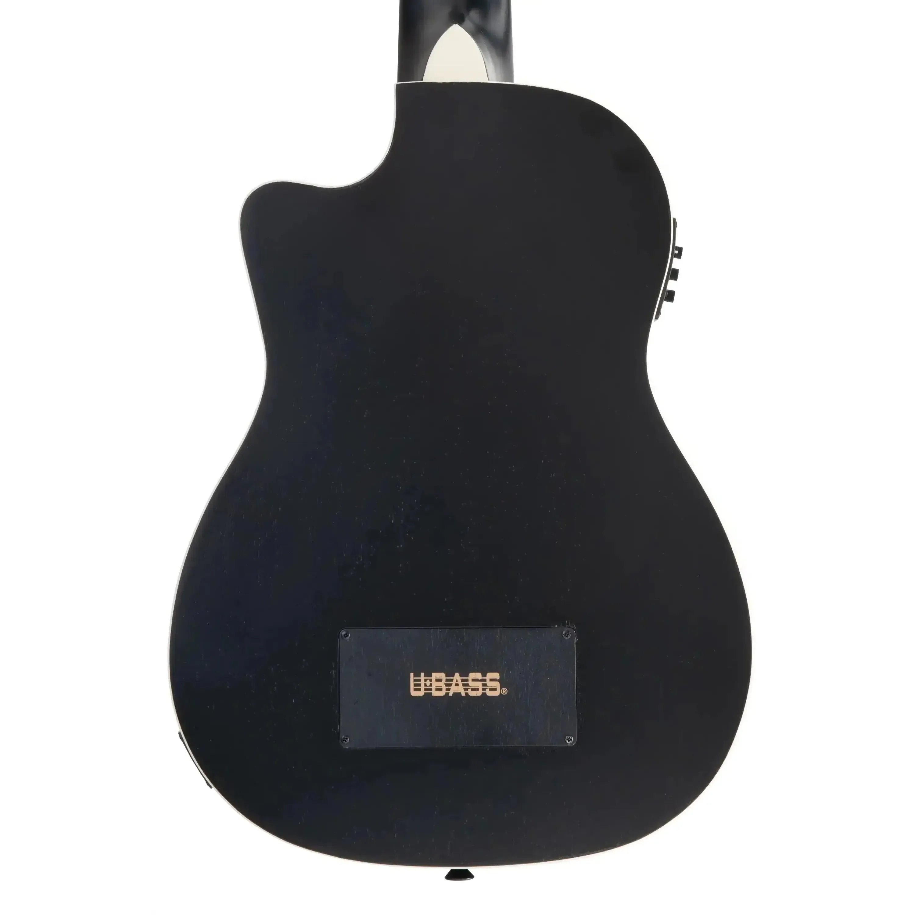 Kala UBASS-JYMN-BK-FS Black Journeyman Mahogany Acoustic-Electric U•BASS - Image 2