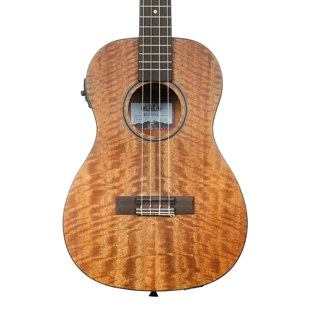 Kala CM-BE Curly Mango Baritone Ukulele w/ EQ