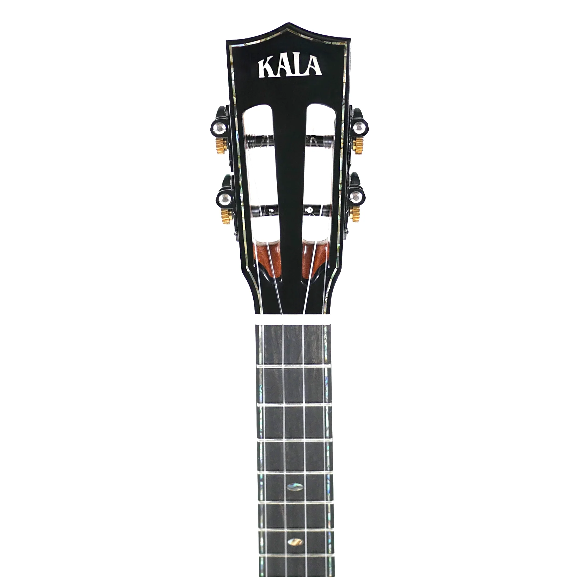 Kala CTD-SSRW-TG-C Contour Deluxe Solid Spruce & Rosewood Tenor Ukulele - Image 7