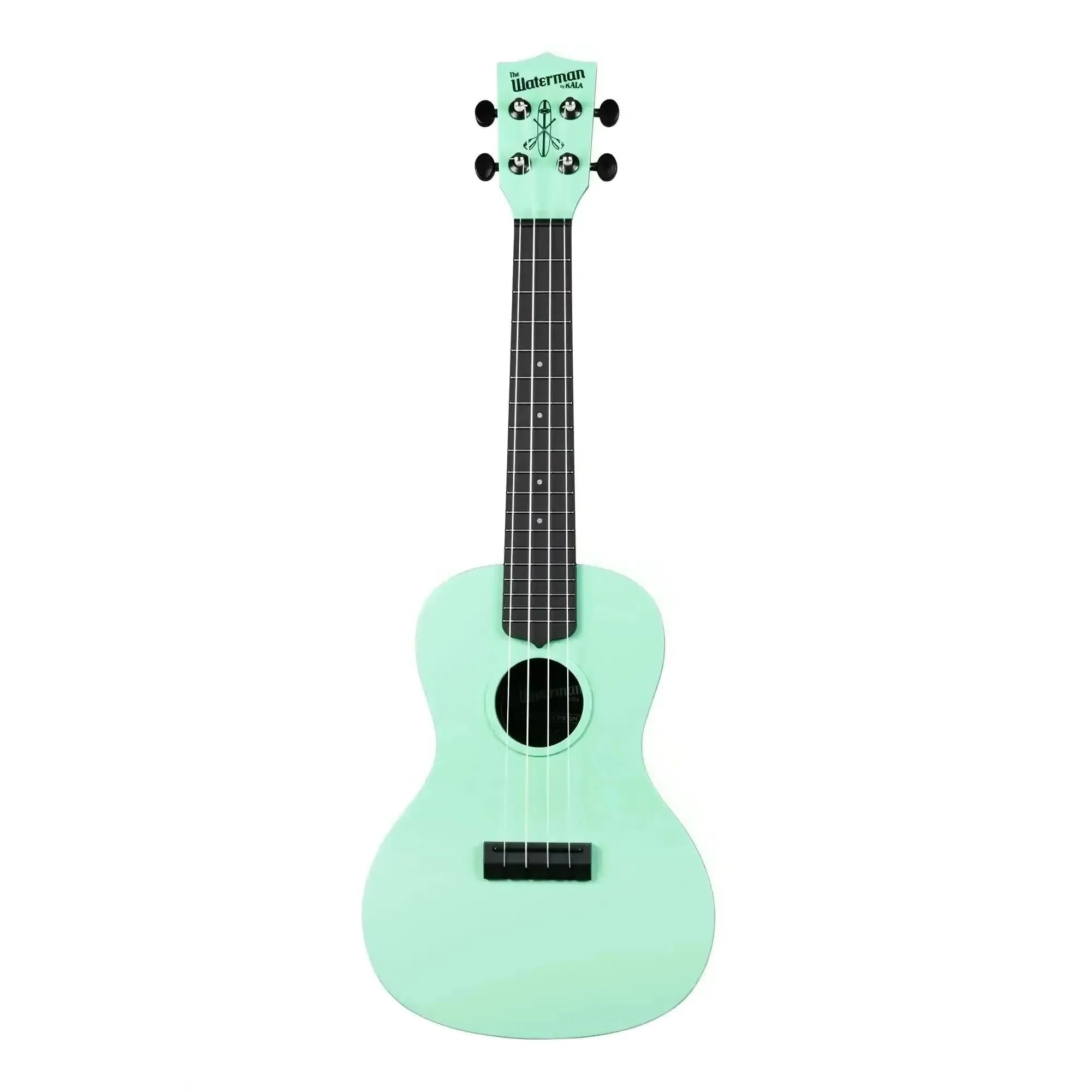 Kala CWB-GN Waterman Sea Foam Green Concert Ukulele - Image 3