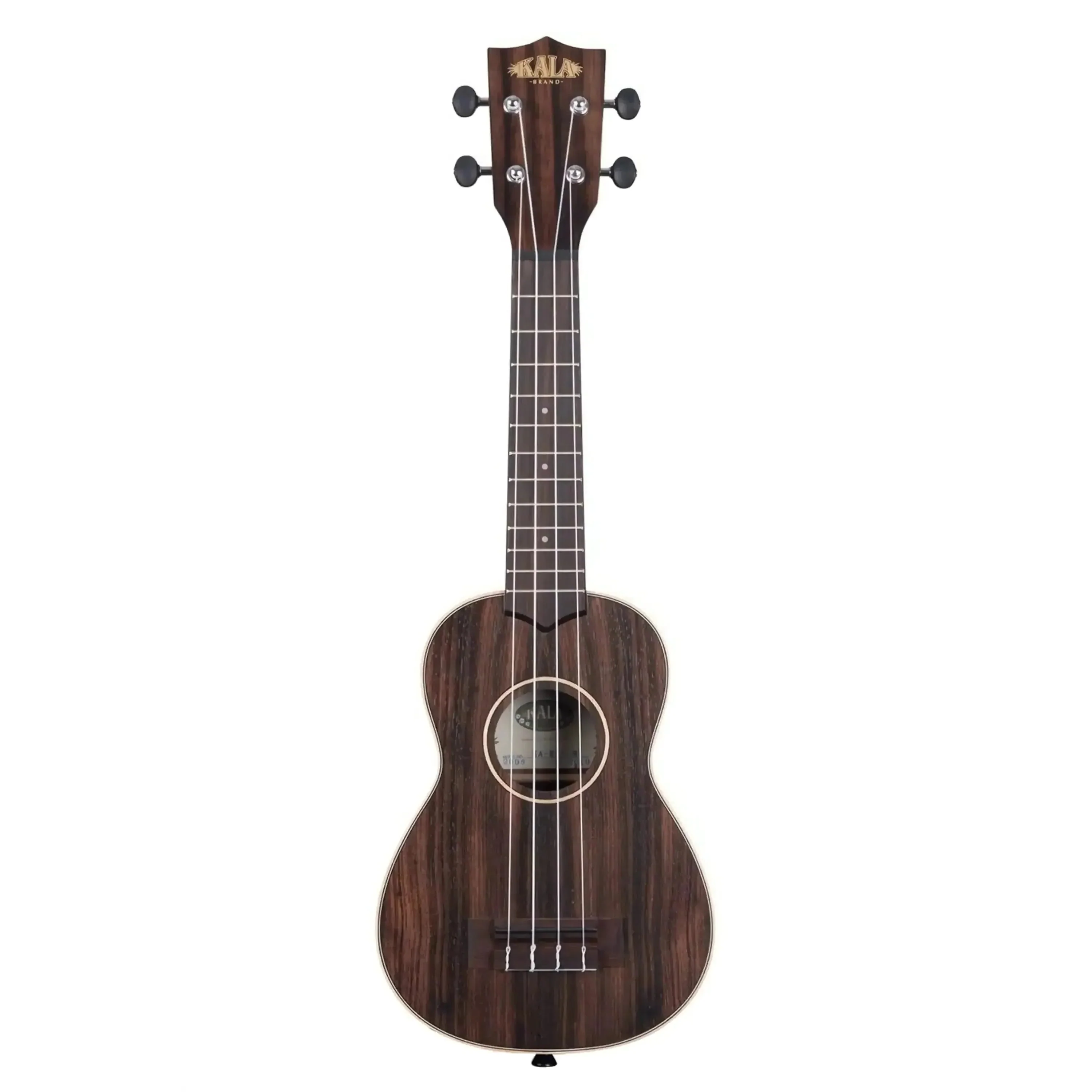 Kala EBY-S Striped Ebony Soprano Ukulele - Image 3